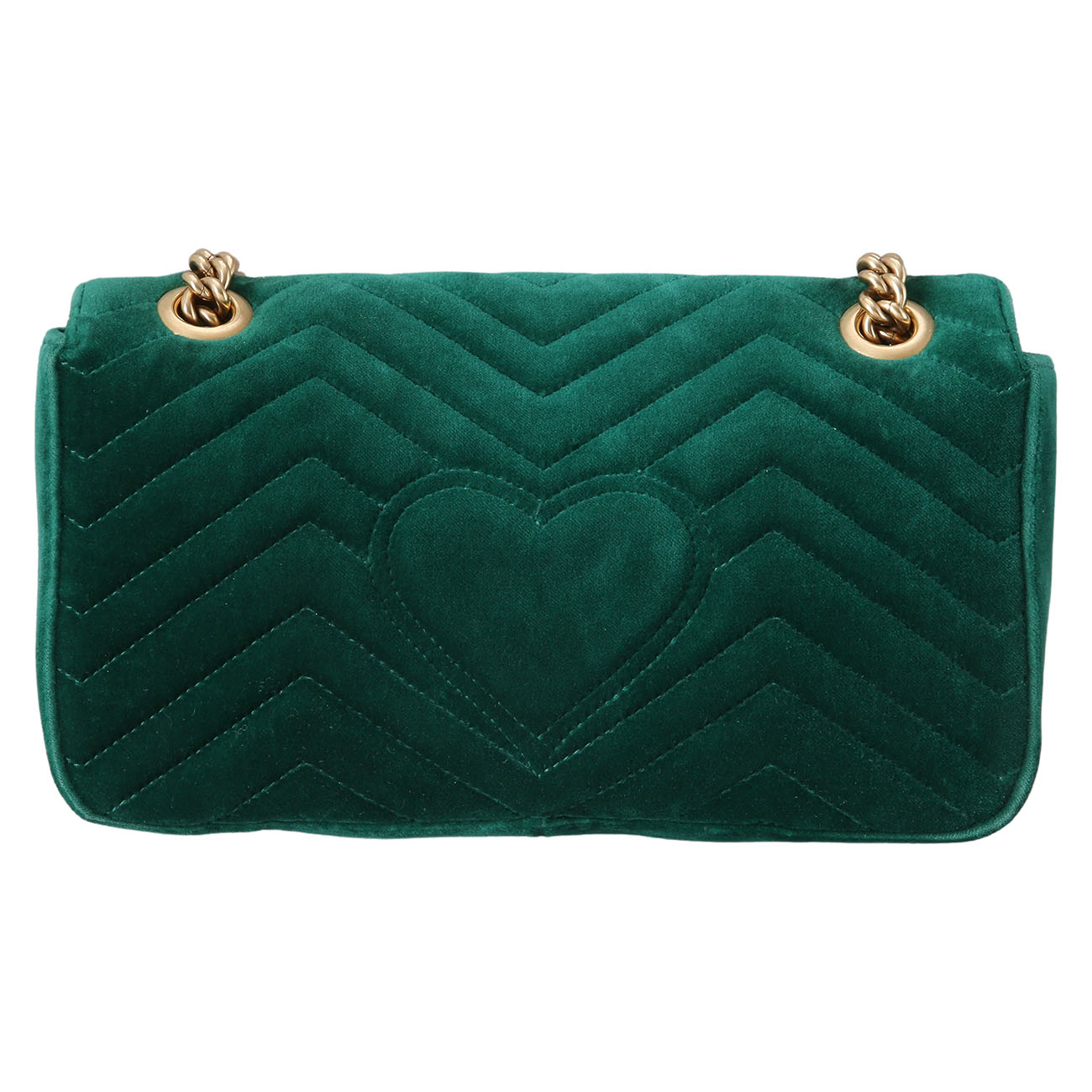 GUCCI(USED)구찌 443497 스웨이드 GG마몽 마틀라세 스몰 체인 백