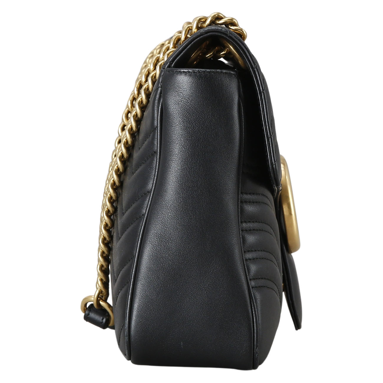 GUCCI(USED)구찌 443496 GG마몽 마틀라세 미디움 체인 백