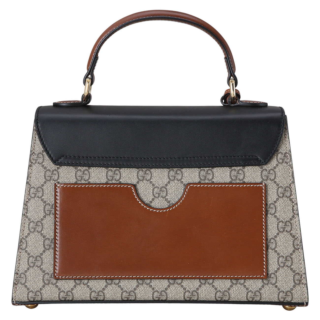 GUCCI(USED)구찌 453188 패드락 GG 탑 핸들백