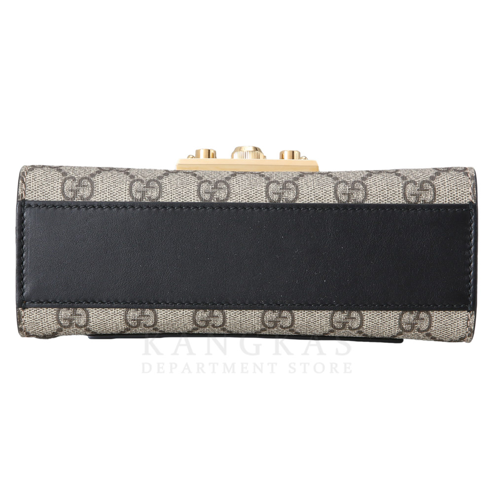 GUCCI(USED)구찌 409487 패드락 GG수프림 체인 숄더백