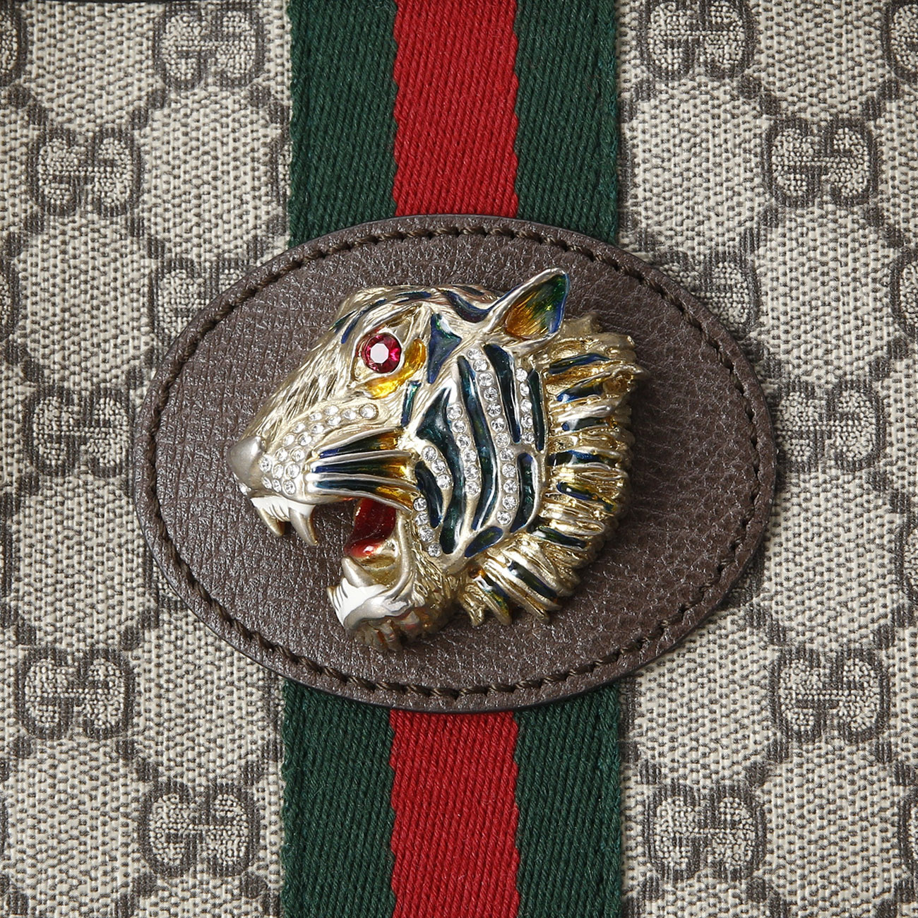 GUCCI(USED)구찌 537219 타이거 헤드 숄더백