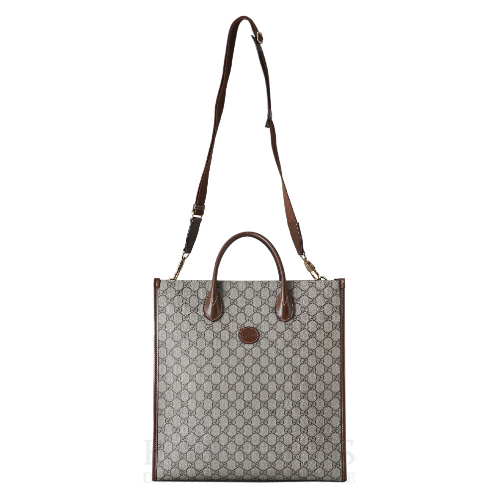 GUCCI(USED)구찌 674155 GG 인터로킹 토트겸 숄더백