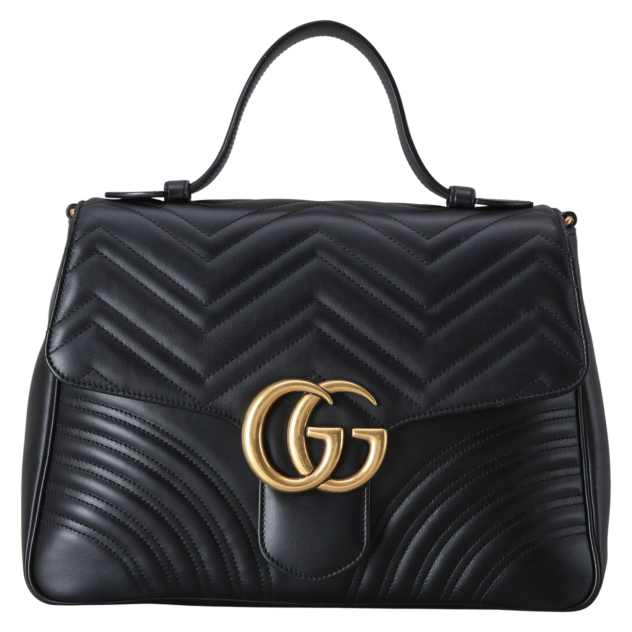 GUCCI(USED)구찌 498109 GG마몽 마틀라세 토트겸 숄더백