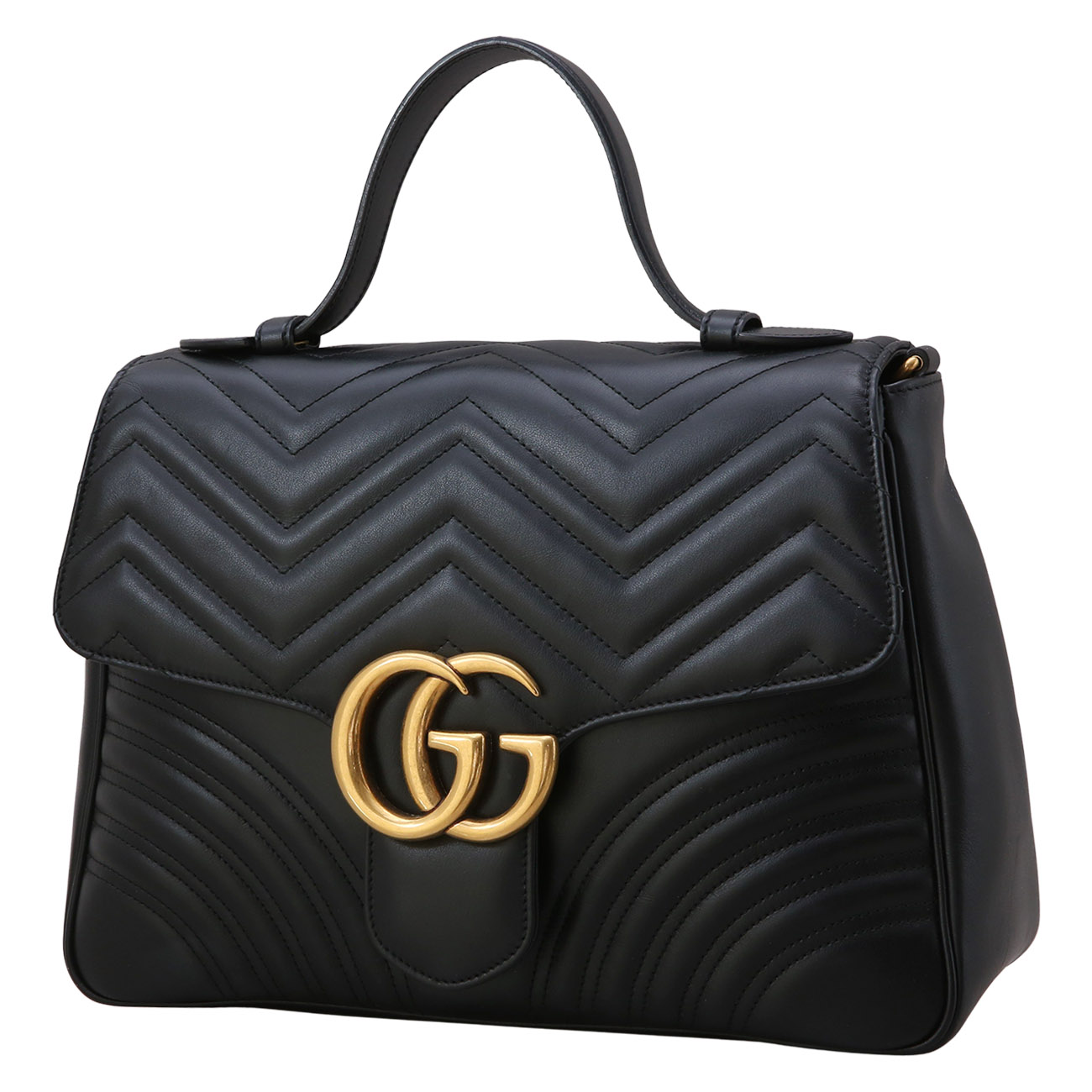 GUCCI(USED)구찌 498109 GG마몽 마틀라세 토트겸 숄더백