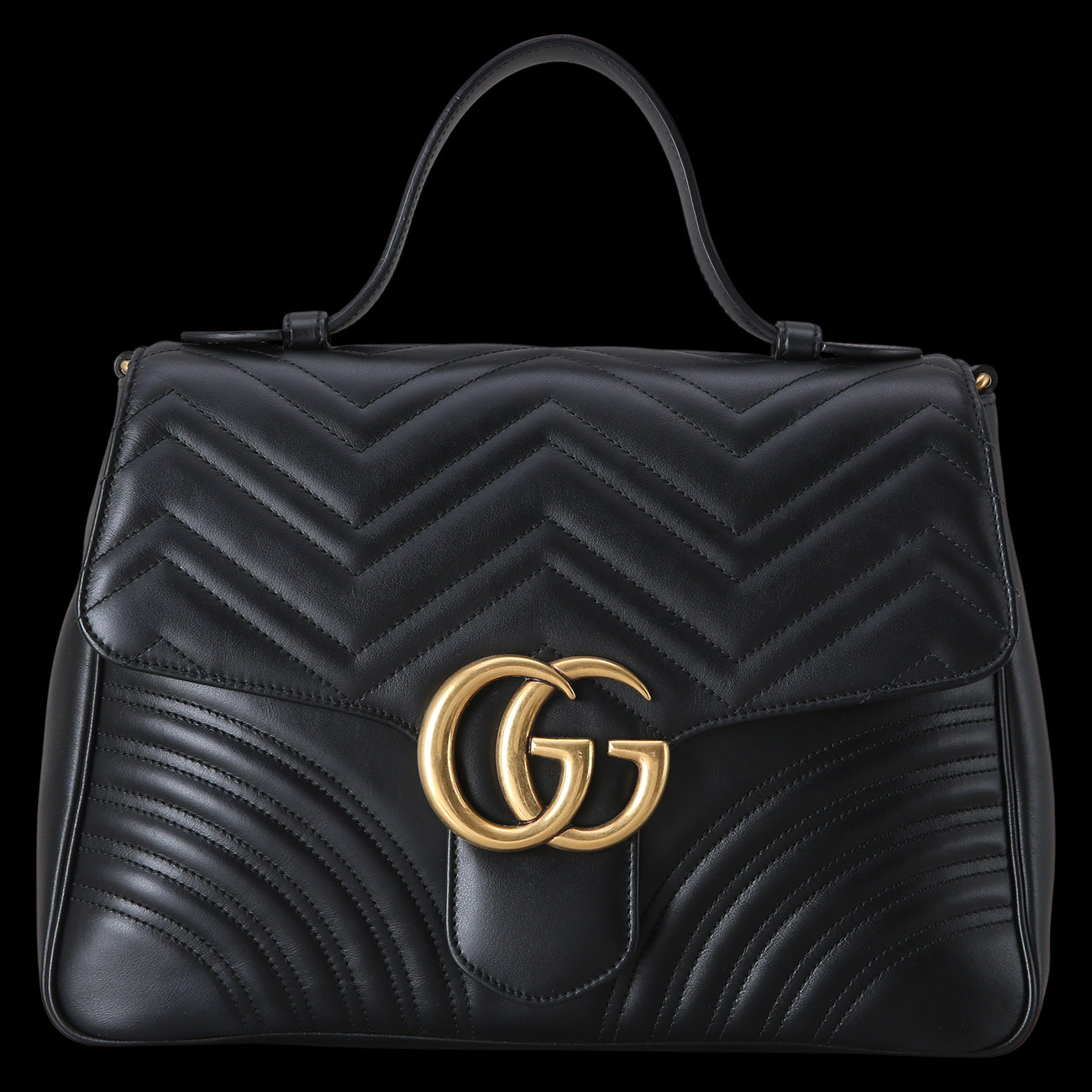 GUCCI(USED)구찌 498109 GG마몽 마틀라세 토트겸 숄더백