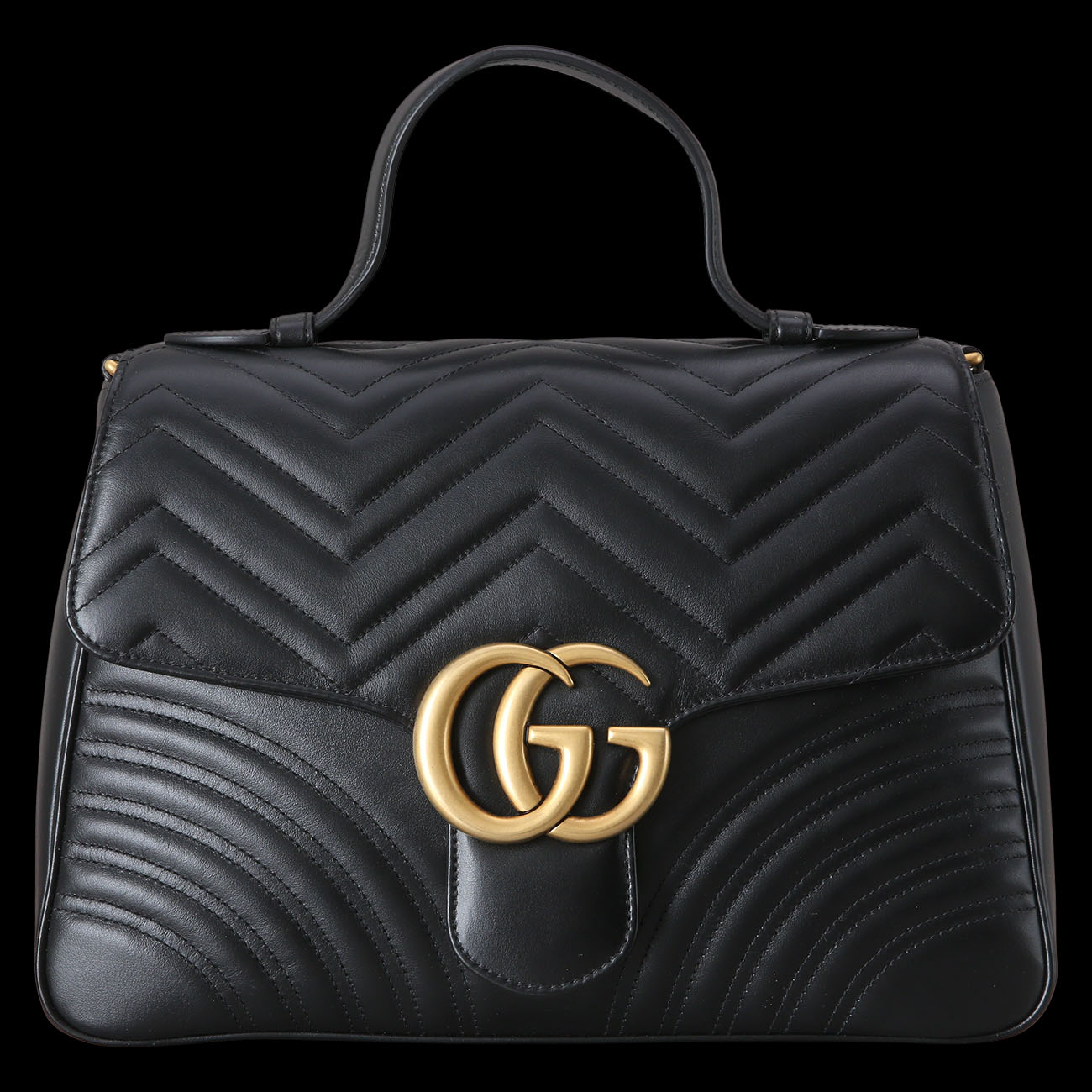 GUCCI(USED)구찌 498109 GG마몽 마틀라세 토트겸 숄더백