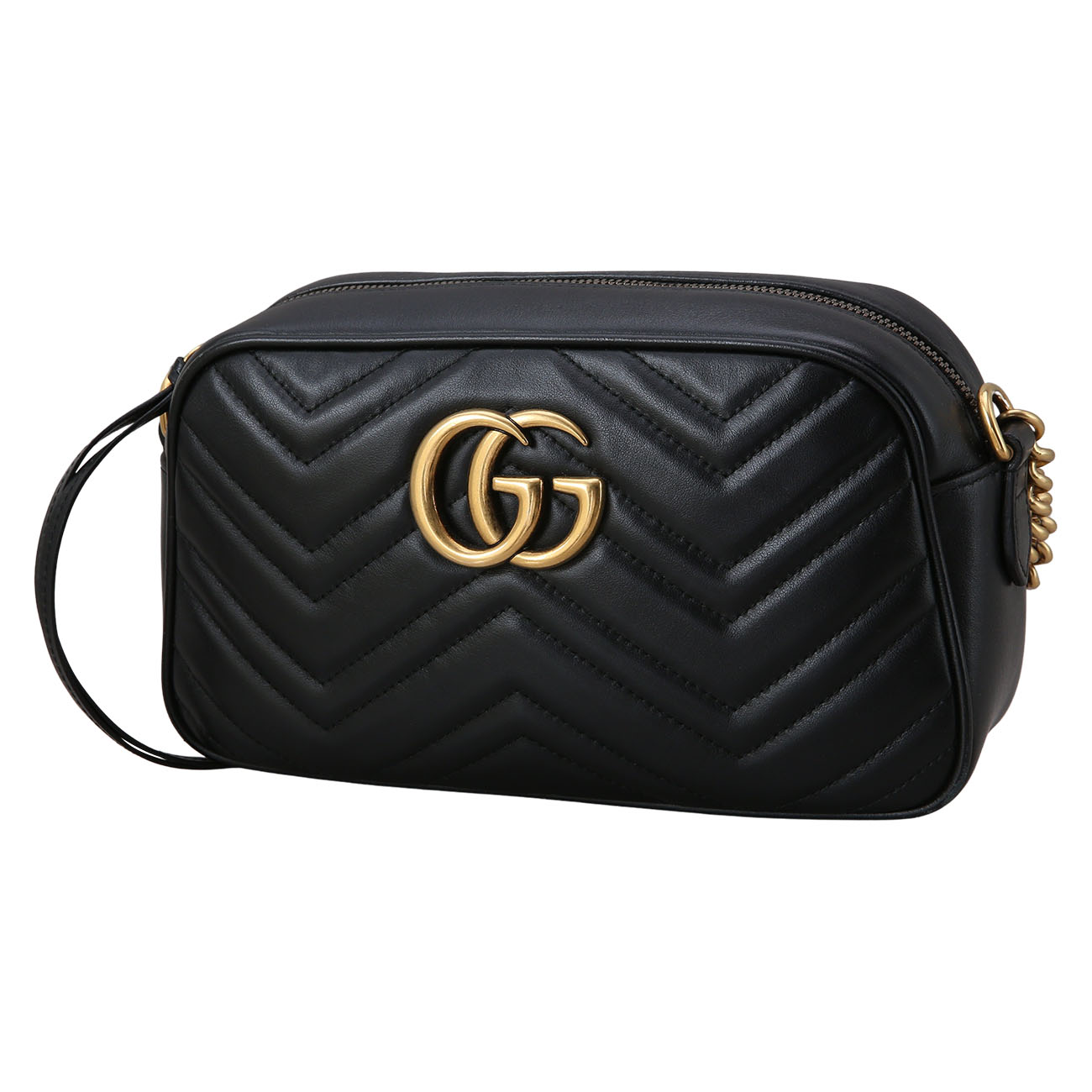 GUCCI(USED)구찌 447632 GG마몽 마틀라세 스몰 카메라백