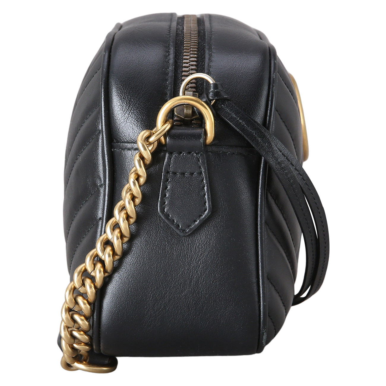 GUCCI(USED)구찌 447632 GG마몽 마틀라세 스몰 카메라백