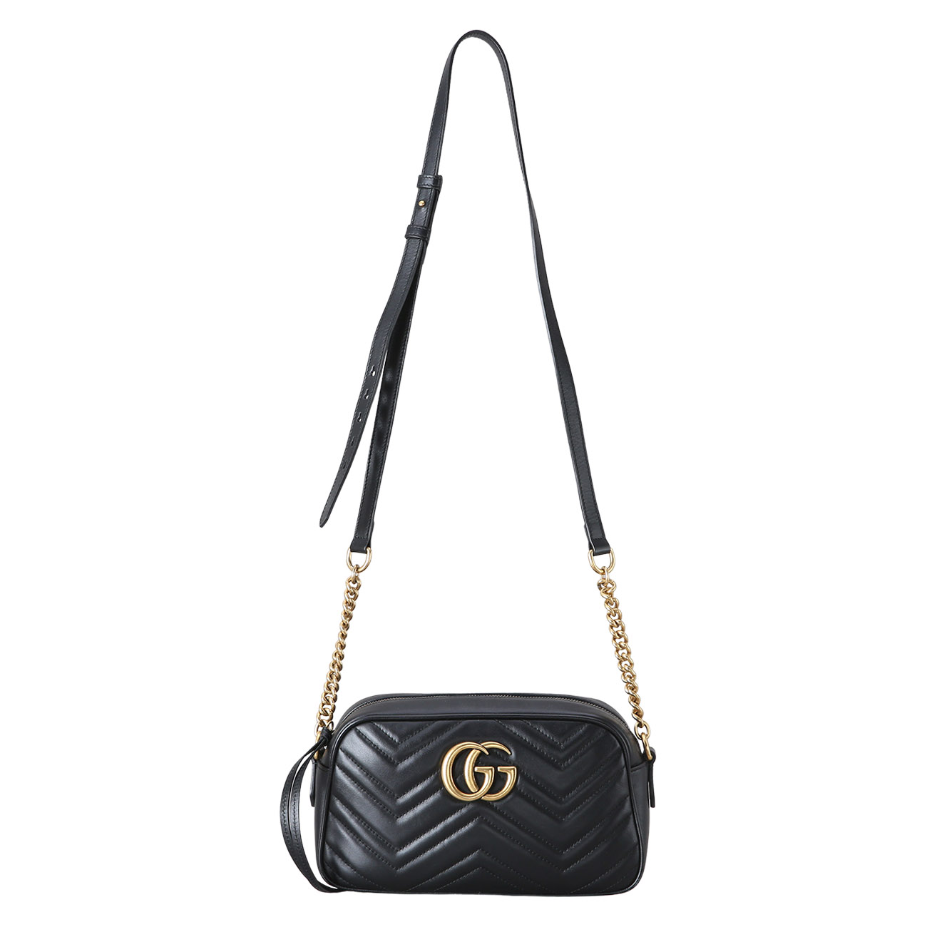 GUCCI(USED)구찌 447632 GG마몽 마틀라세 스몰 카메라백