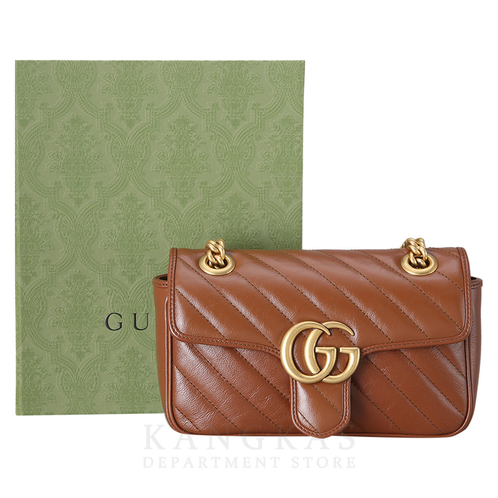 GUCCI(USED)구찌 446744 GG마몽 마틀라세 미니 숄더백