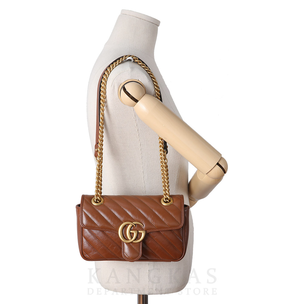 GUCCI(USED)구찌 446744 GG마몽 마틀라세 미니 숄더백