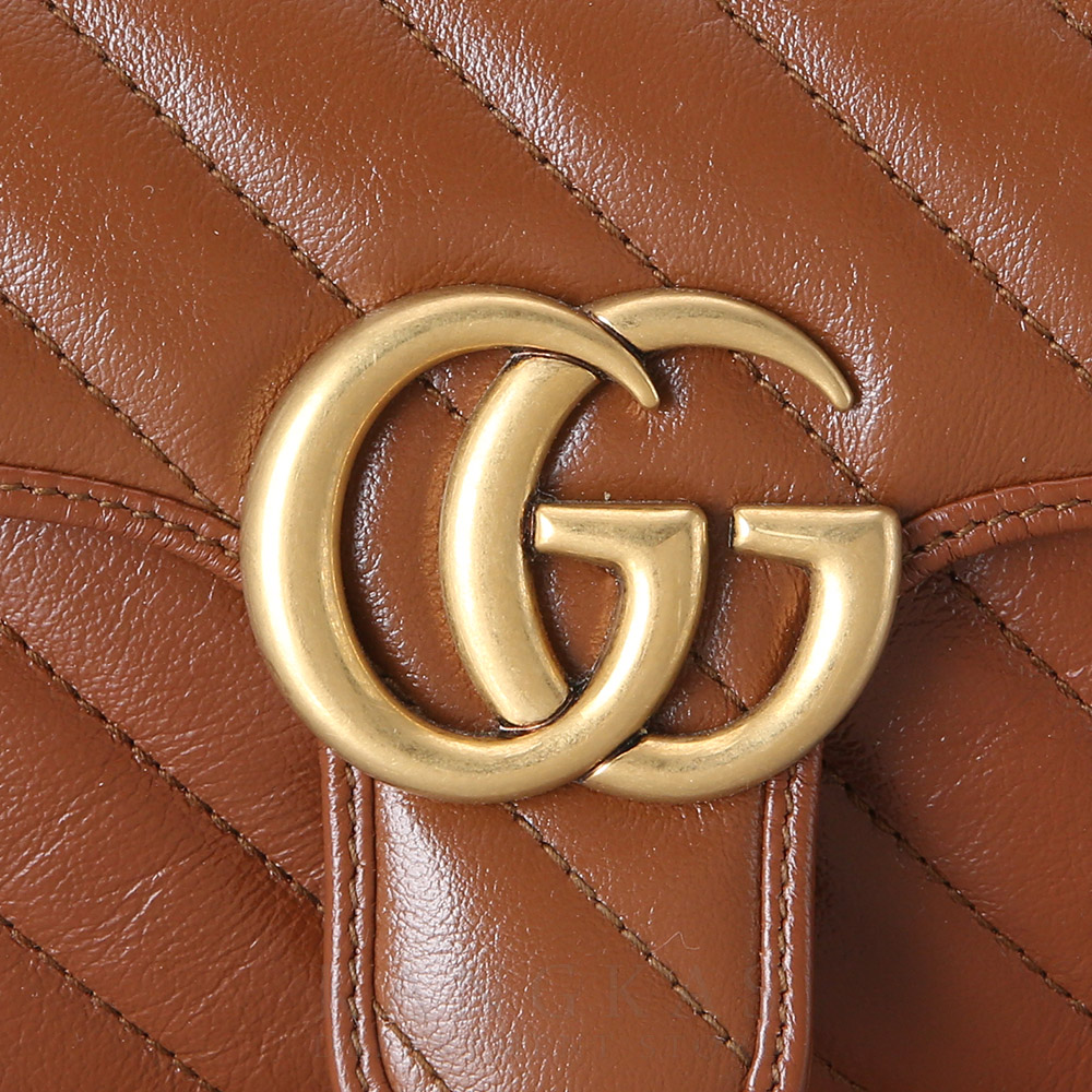 GUCCI(USED)구찌 446744 GG마몽 마틀라세 미니 숄더백