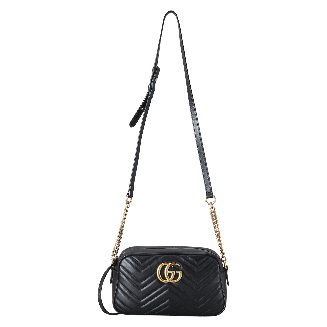GUCCI(USED)K구찌 447632 GG마몽 마틀라세 스몰 카메라백