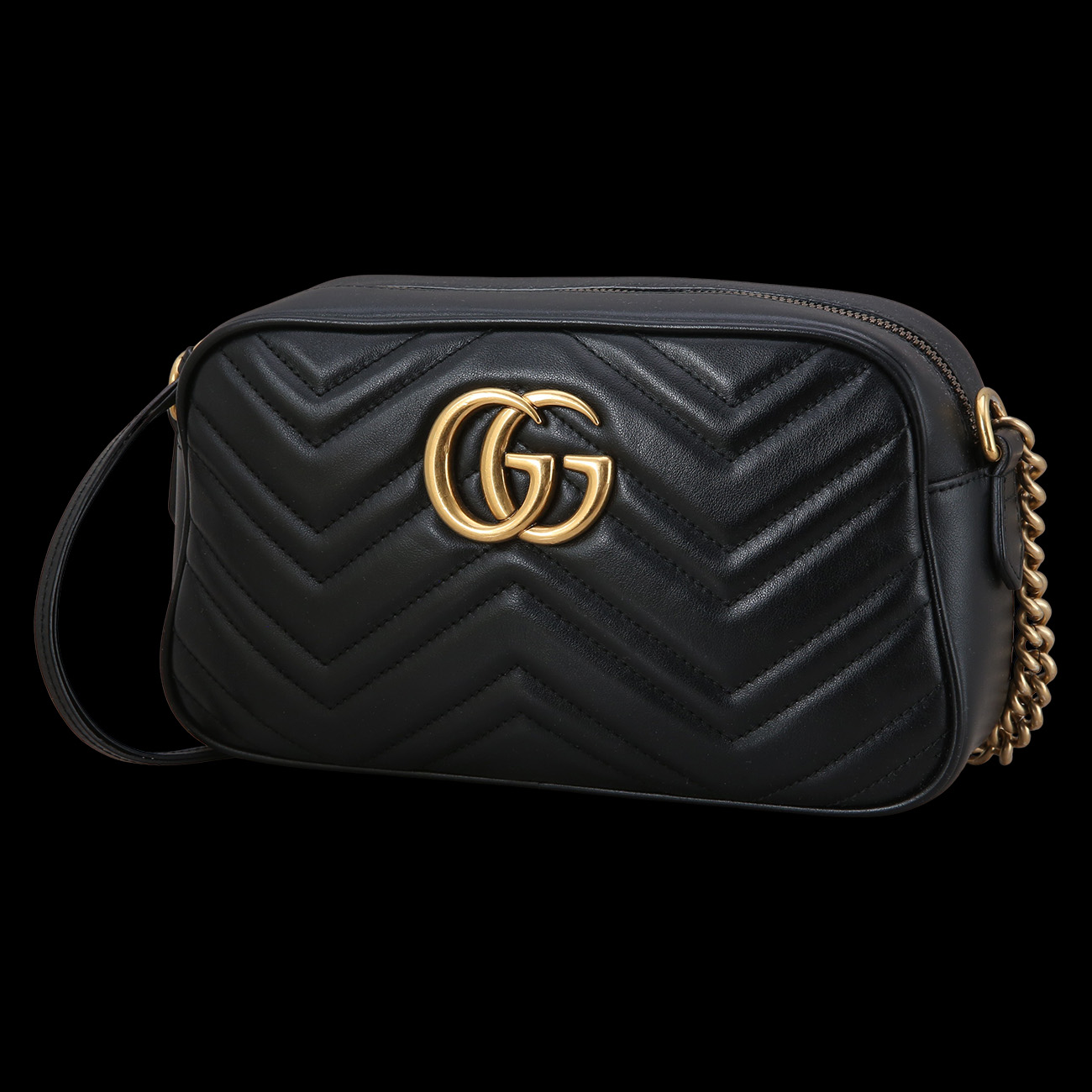 GUCCI(USED)K구찌 447632 GG마몽 마틀라세 스몰 카메라백