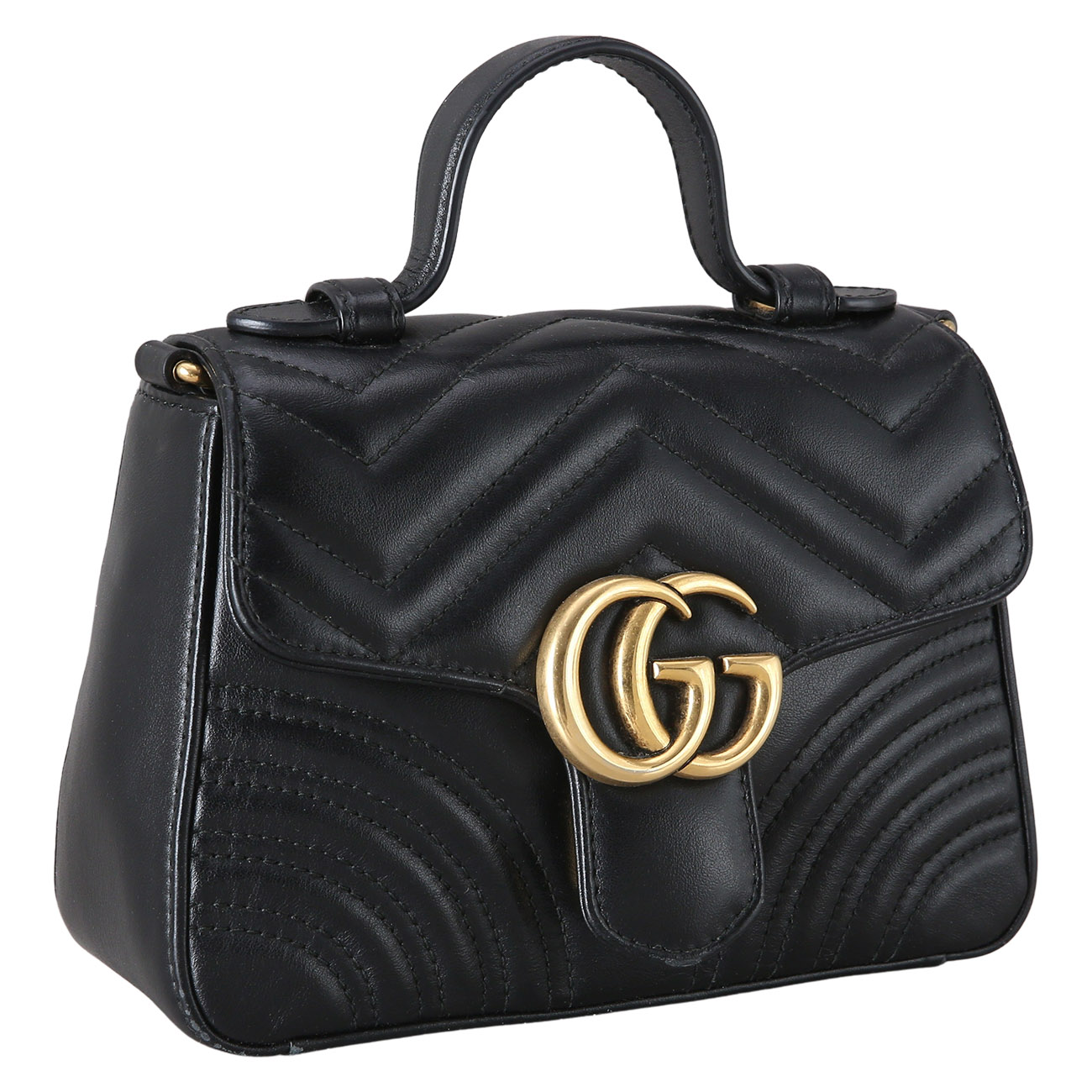 GUCCI(USED)구찌 547260 GG마몽 마틀라세 미니 탑 핸들백