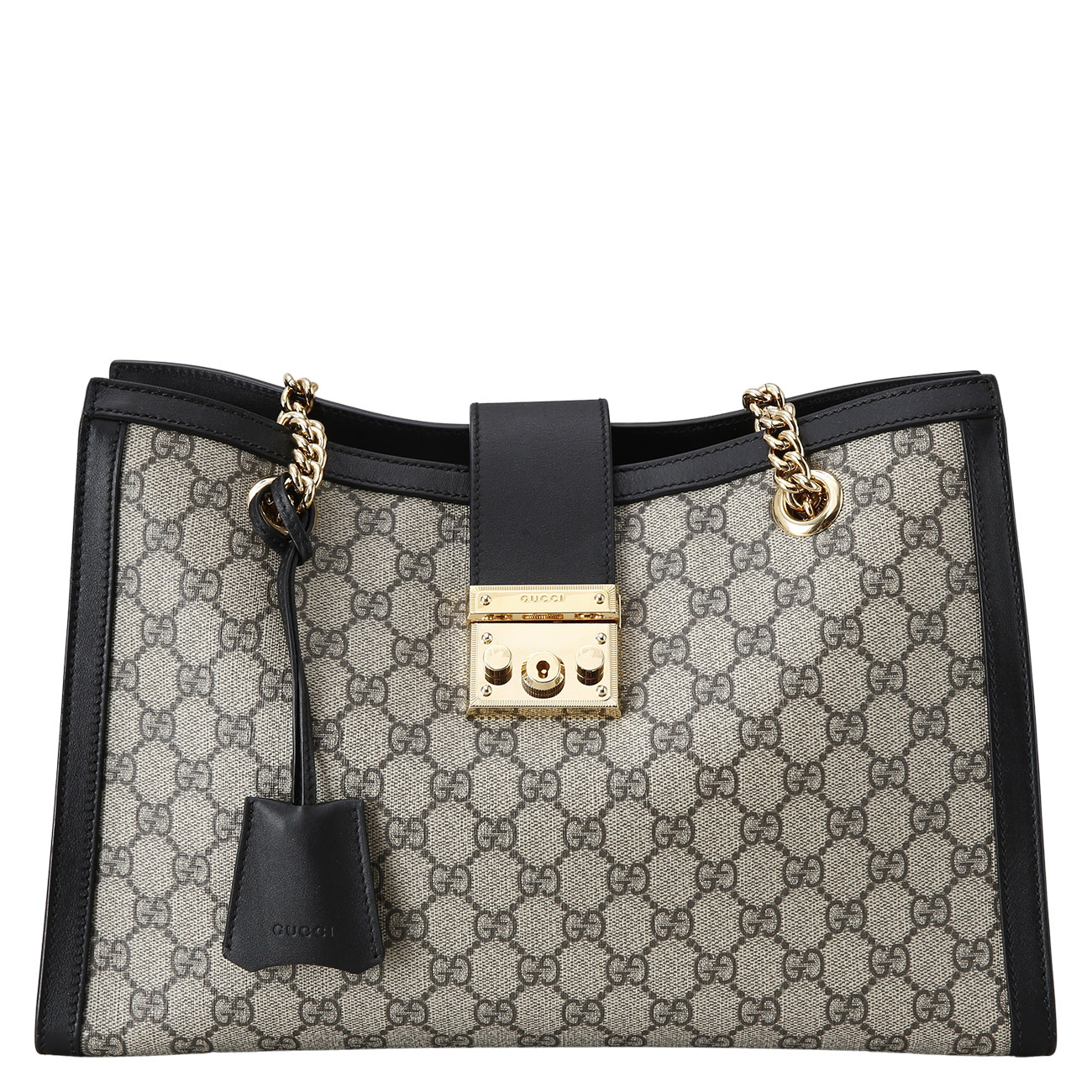 GUCCI(USED)구찌 479197 패드락 미디엄 GG 숄더백