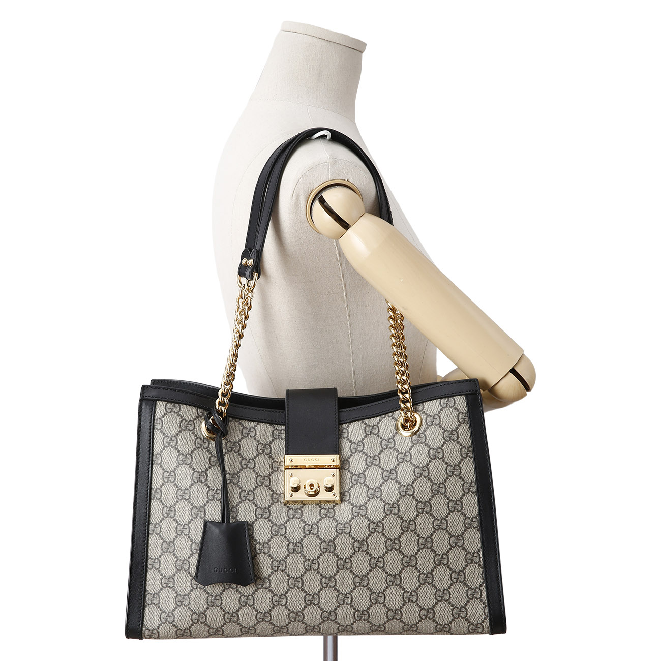 GUCCI(USED)구찌 479197 패드락 미디엄 GG 숄더백