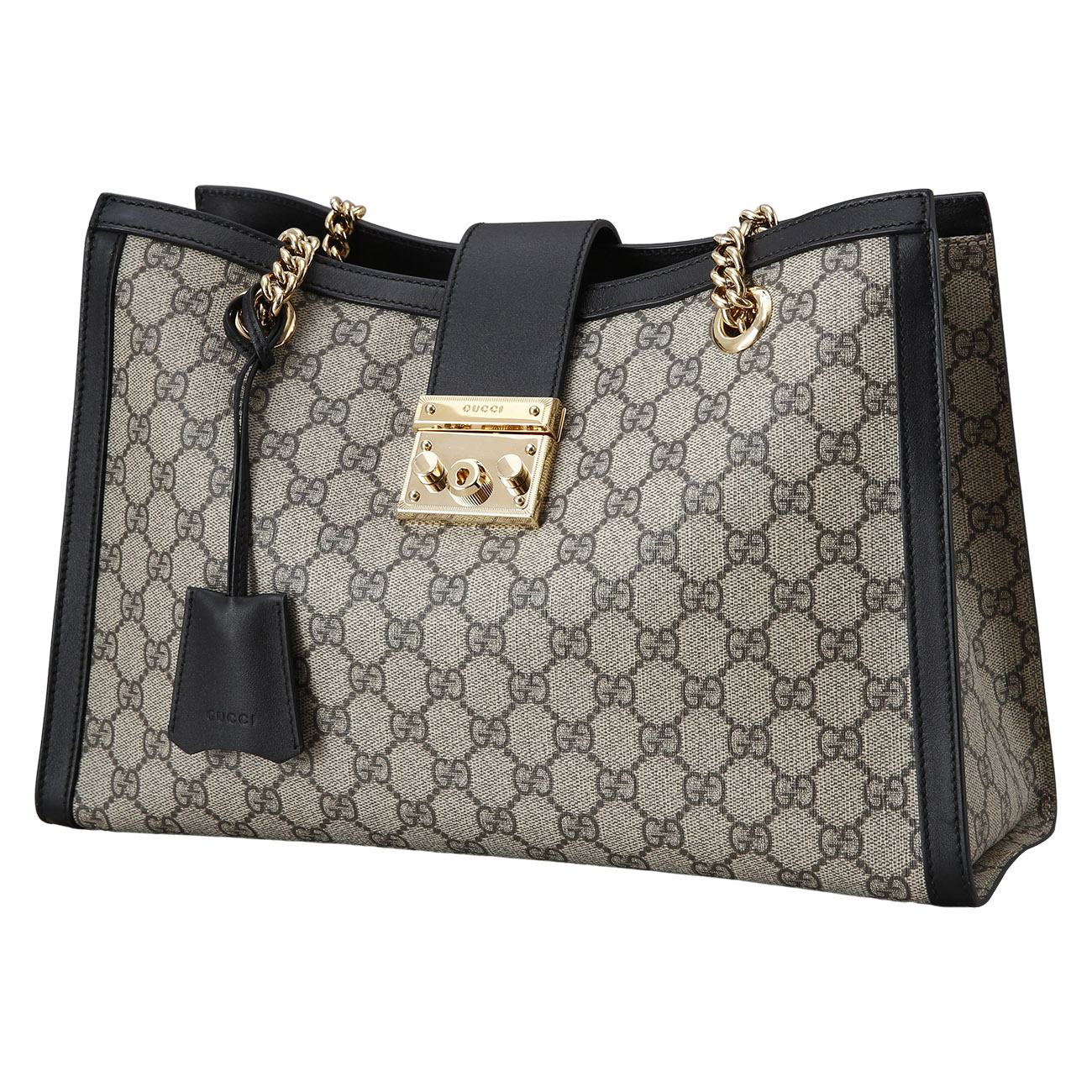 GUCCI(USED)구찌 479197 패드락 미디엄 GG 숄더백