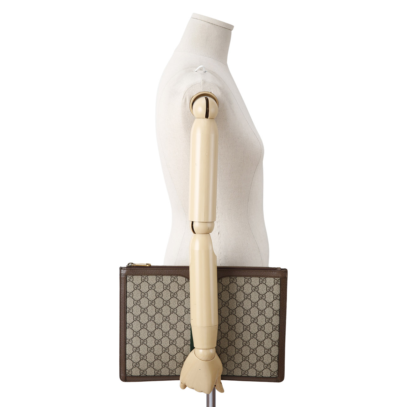 GUCCI(USED)구찌 523359 오피디아 GG수프림 클러치