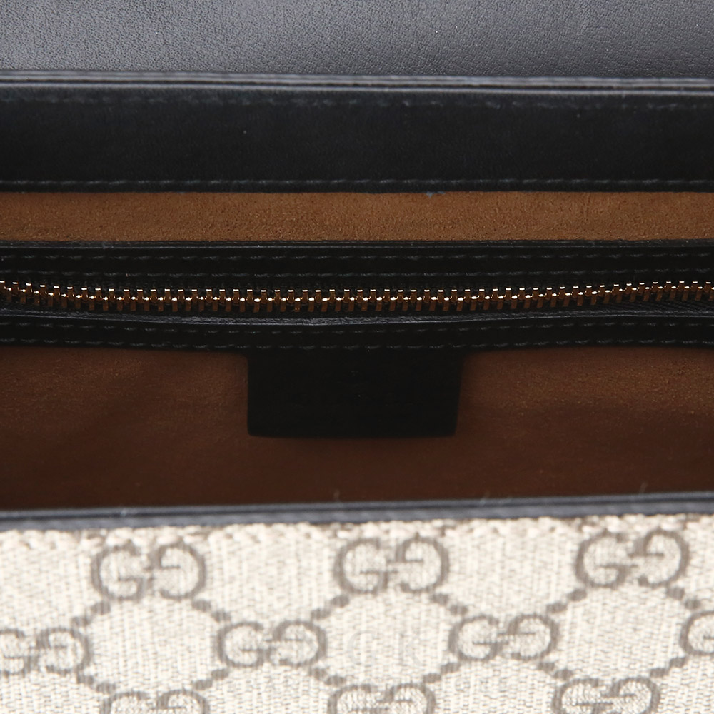 GUCCI(USED)구찌 453188 패드락 GG 탑 핸들백