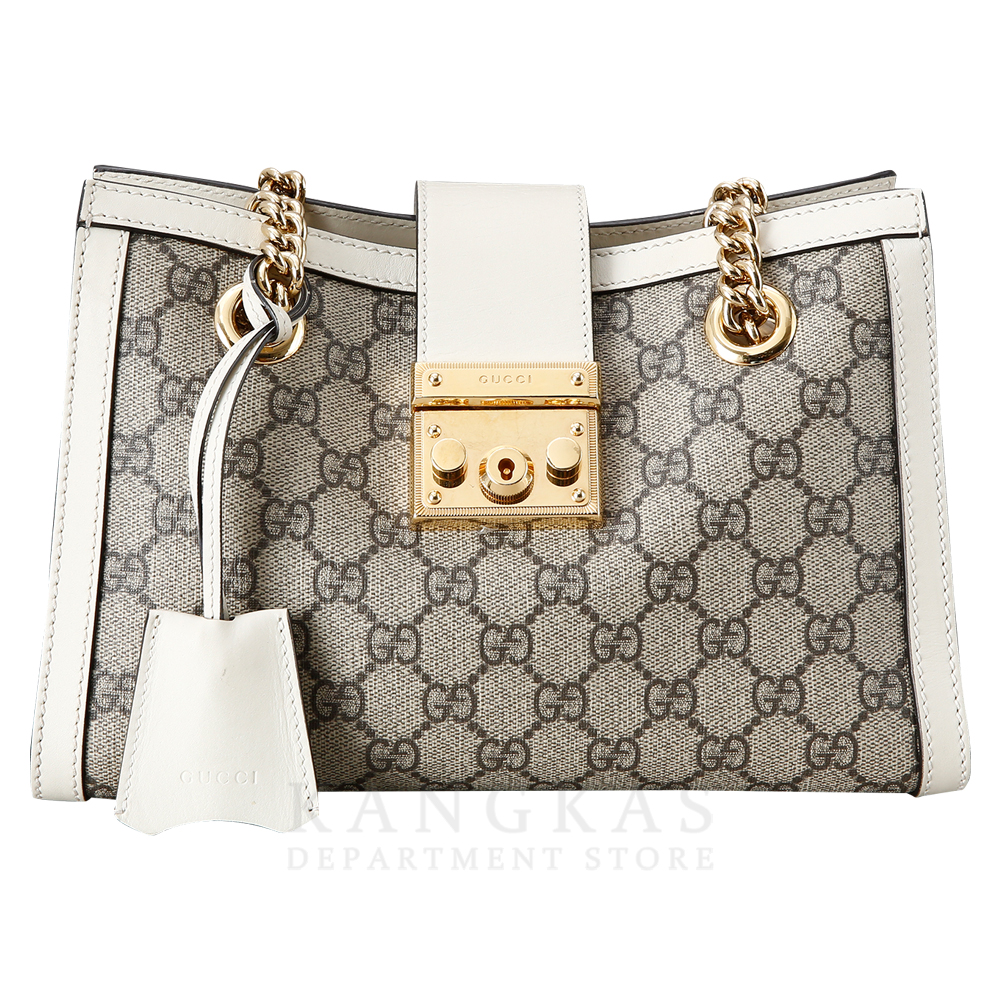 GUCCI(USED)구찌 498156 패드락 GG 체인 숄더백