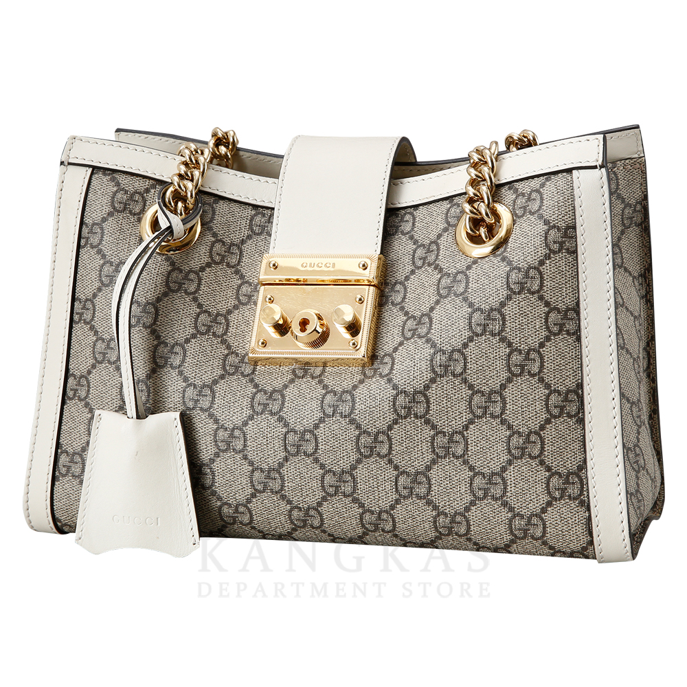GUCCI(USED)구찌 498156 패드락 GG 체인 숄더백