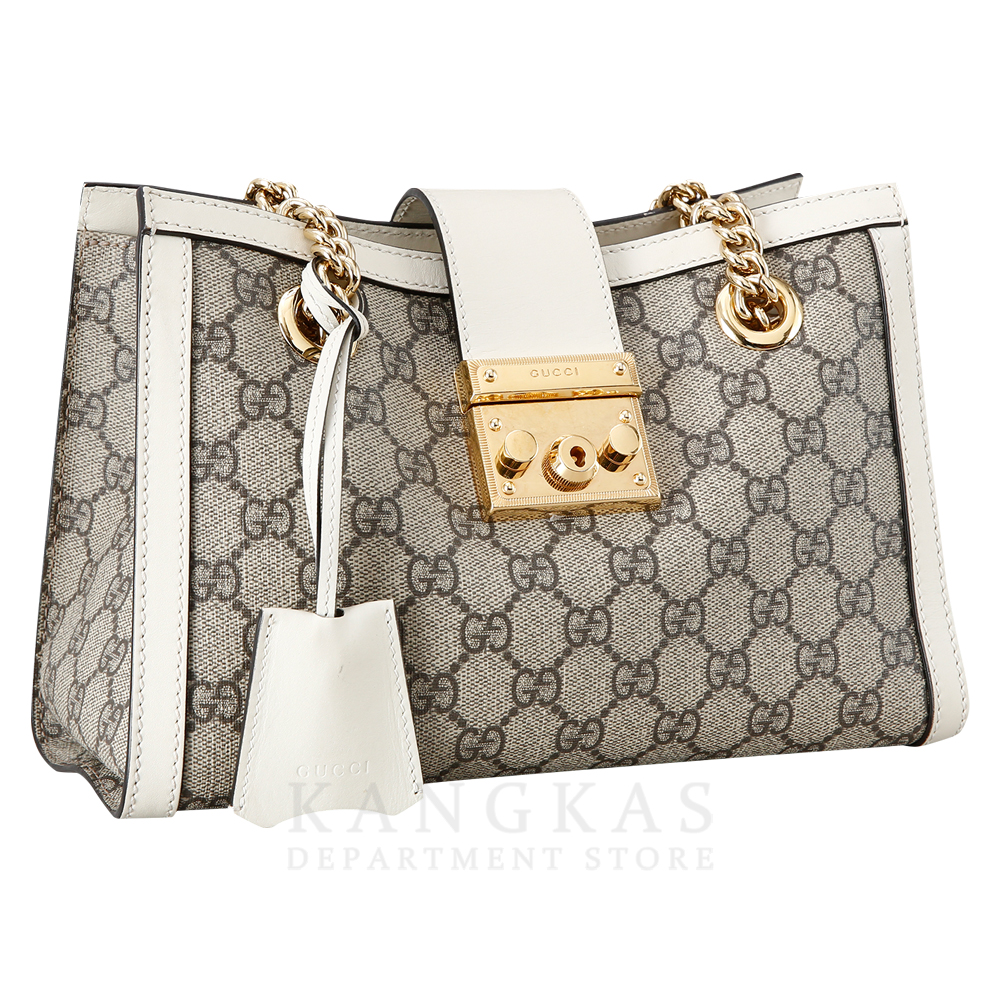 GUCCI(USED)구찌 498156 패드락 GG 체인 숄더백