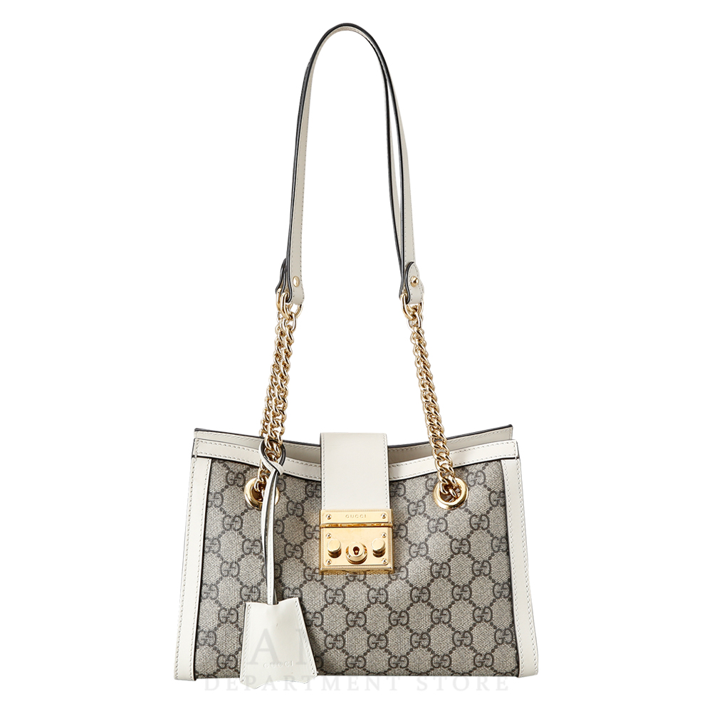 GUCCI(USED)구찌 498156 패드락 GG 체인 숄더백