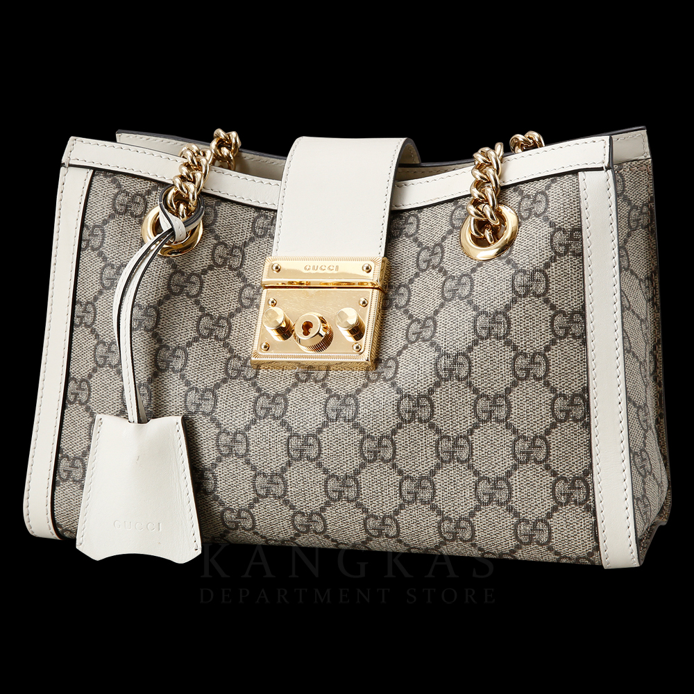GUCCI(USED)구찌 498156 패드락 GG 체인 숄더백