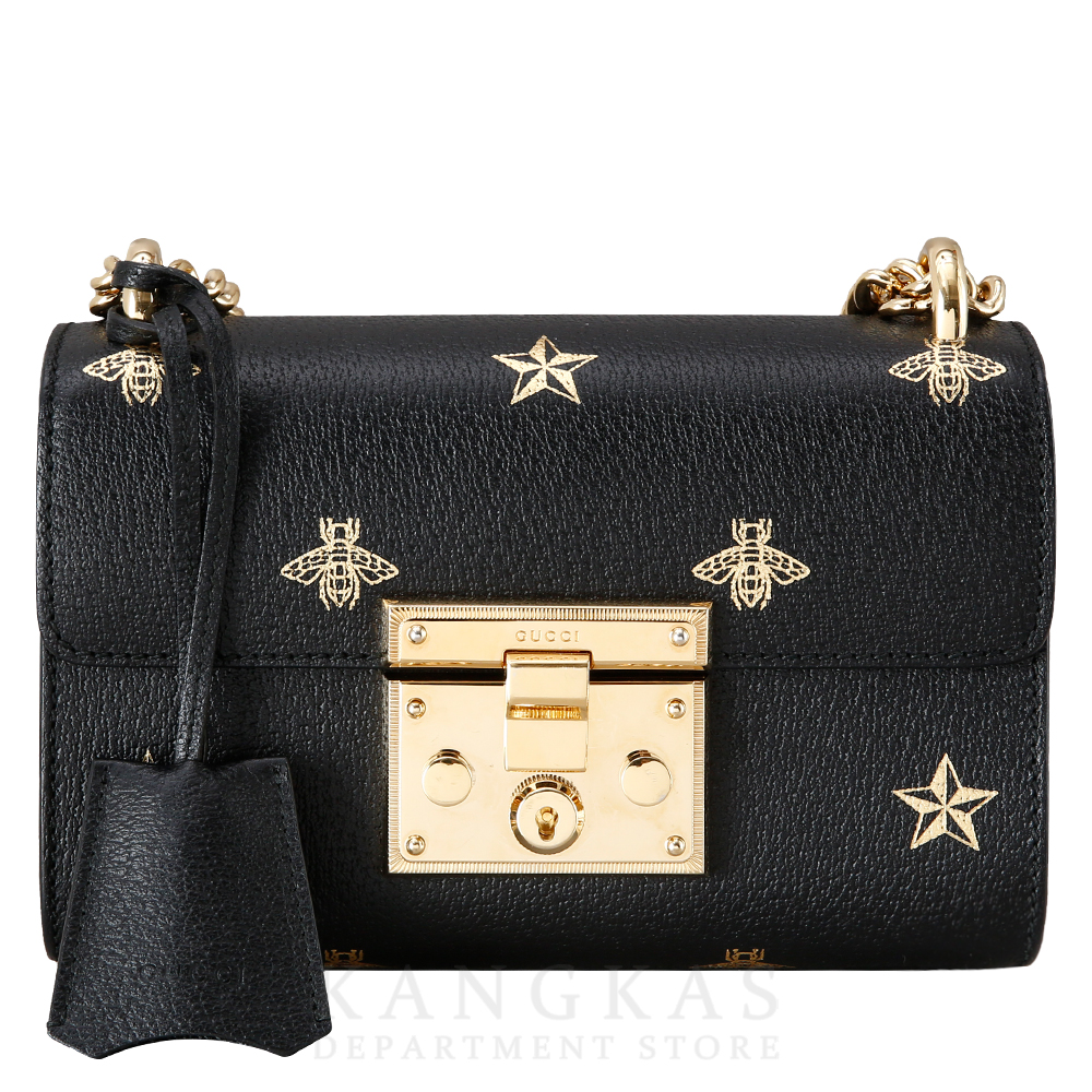 GUCCI(USED)구찌 432182 골드비 패드락 체인 숄더백