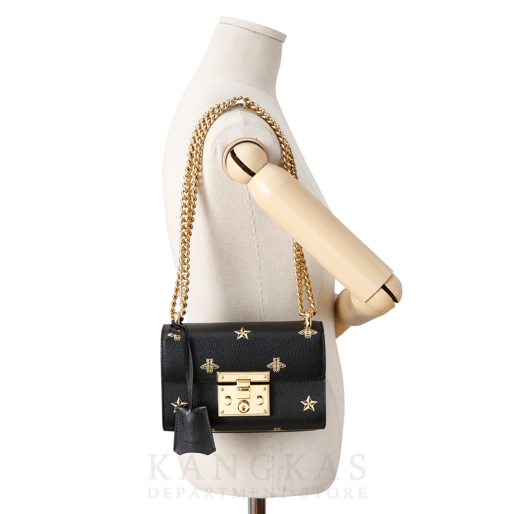 GUCCI(USED)구찌 432182 골드비 패드락 체인 숄더백