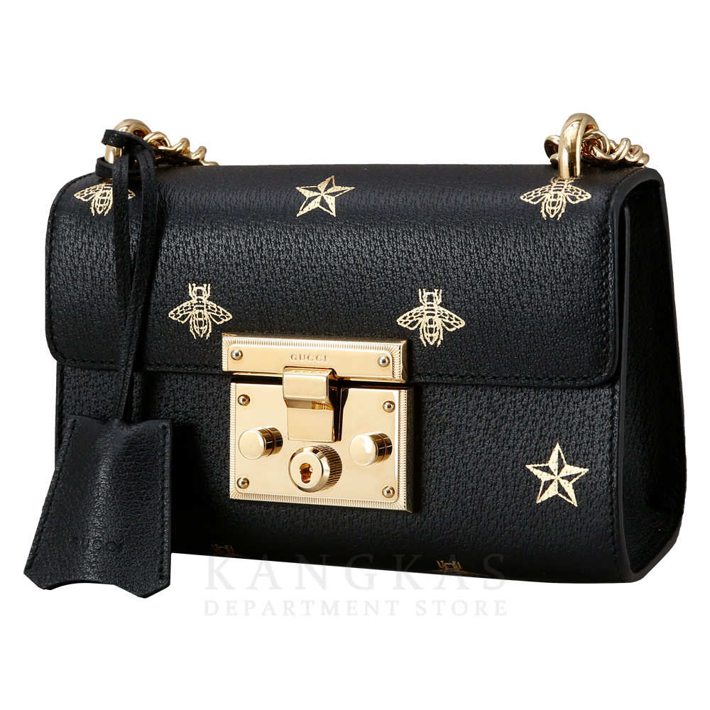 GUCCI(USED)구찌 432182 골드비 패드락 체인 숄더백