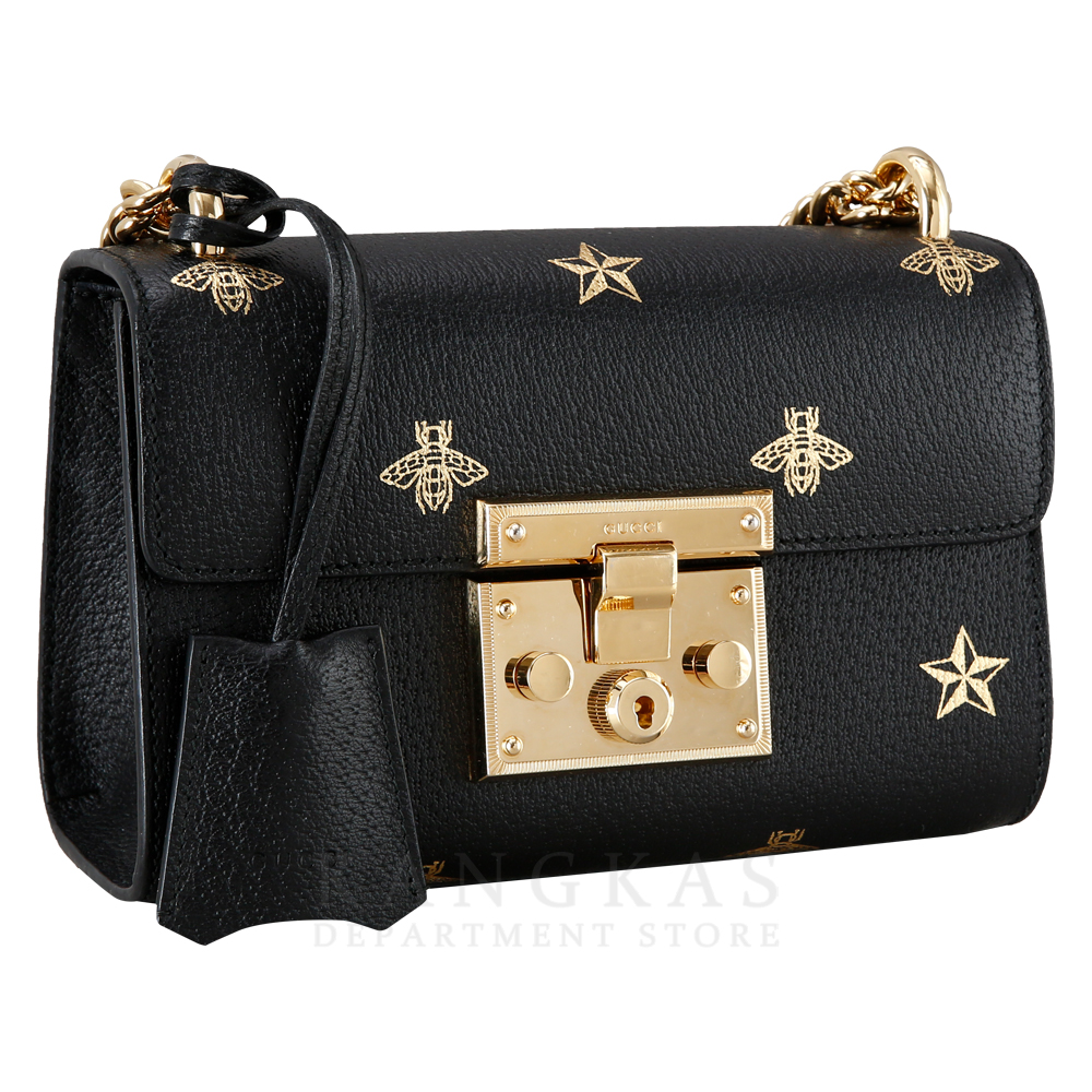 GUCCI(USED)구찌 432182 골드비 패드락 체인 숄더백