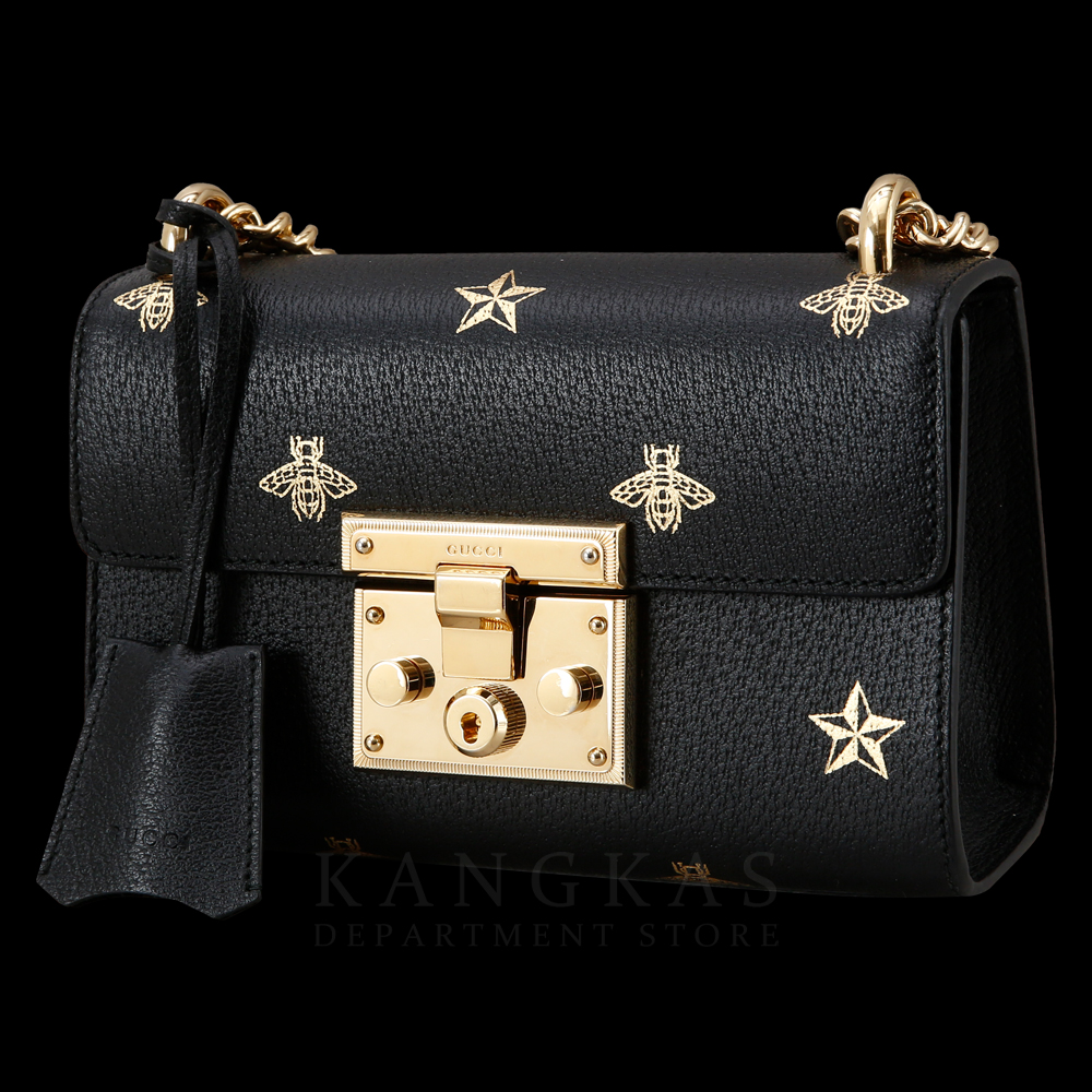 GUCCI(USED)구찌 432182 골드비 패드락 체인 숄더백