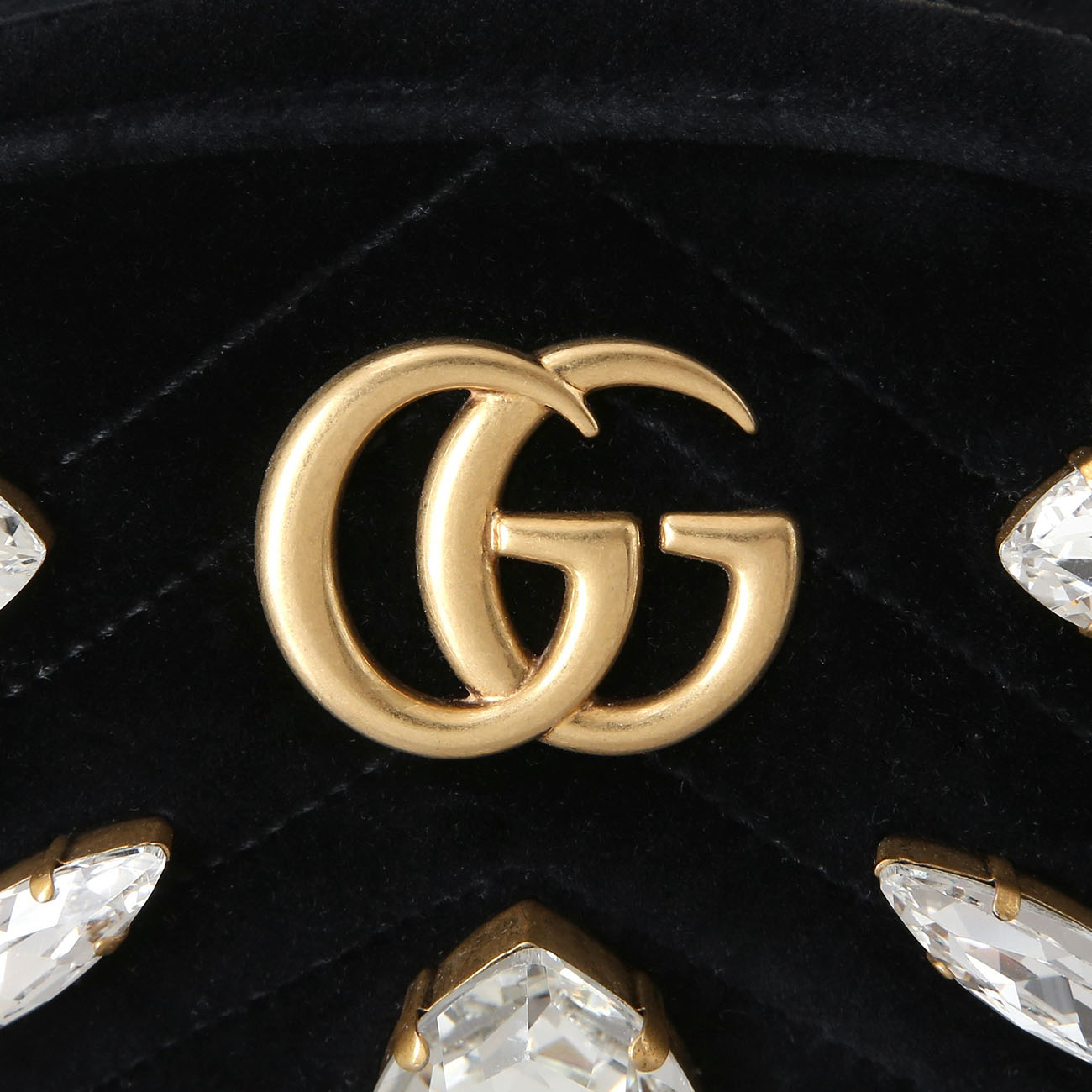 GUCCI(USED)구찌 476434 시즌 스웨이드 GG마몽 벨트백