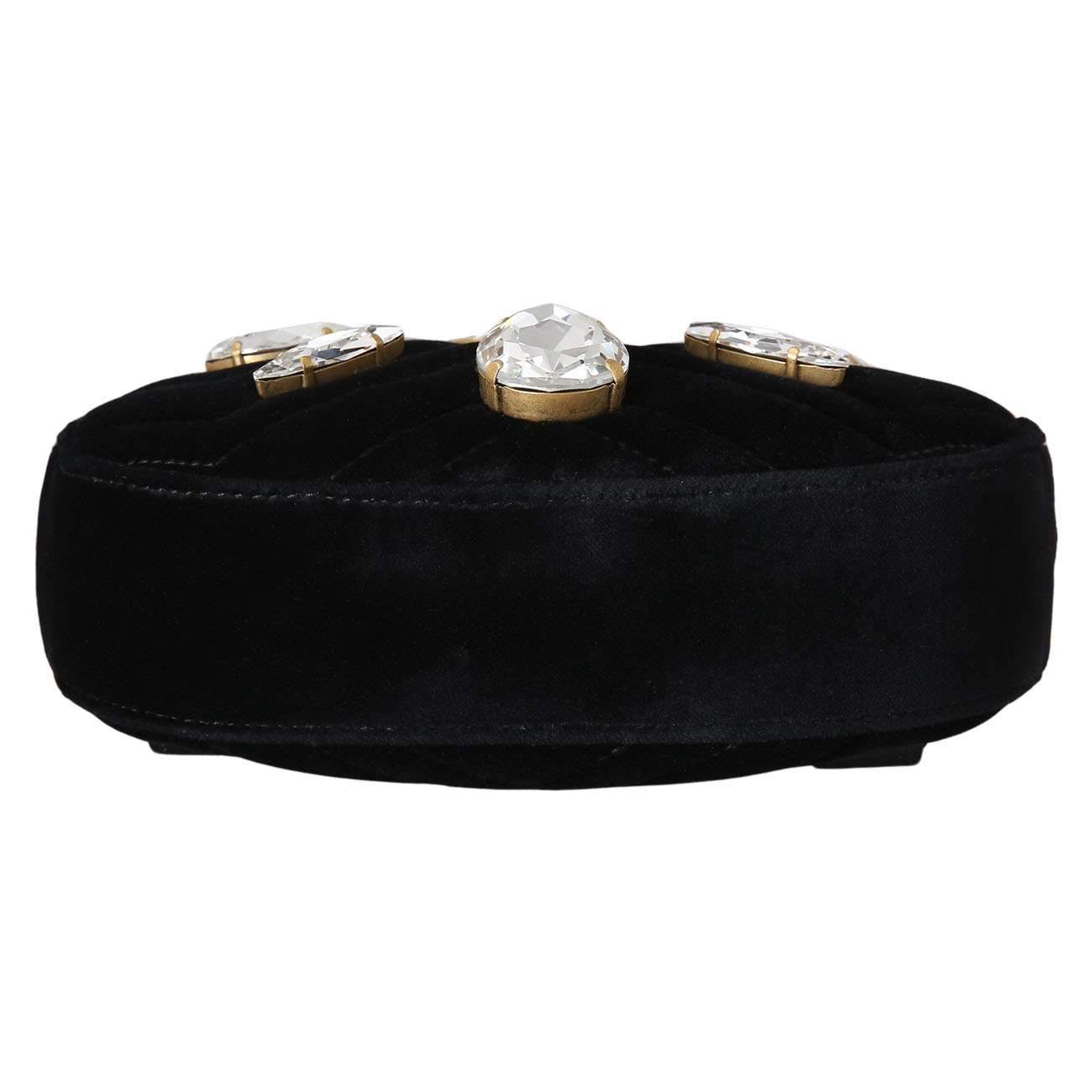 GUCCI(USED)구찌 476434 시즌 스웨이드 GG마몽 벨트백
