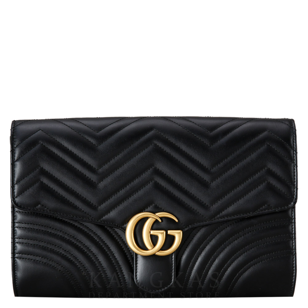 GUCCI(USED)구찌 498079 GG마몽 마틀라세 플랩 클러치