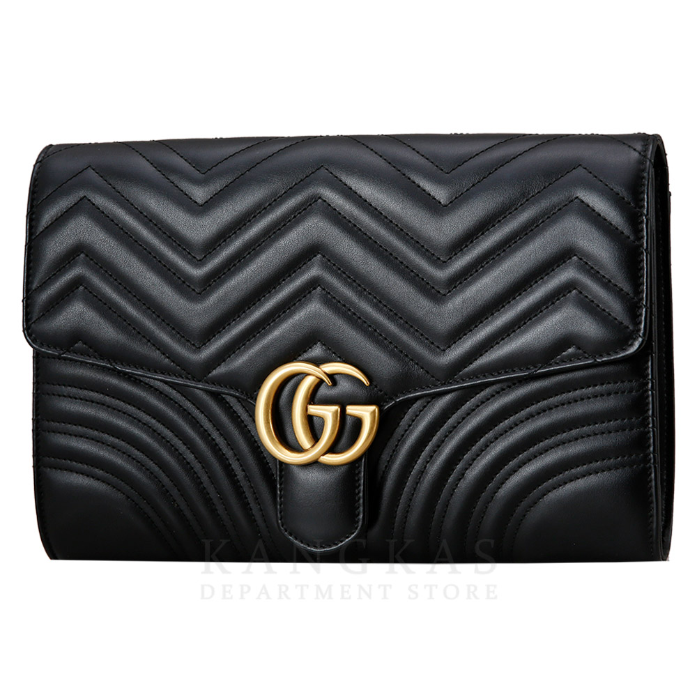 GUCCI(USED)구찌 498079 GG마몽 마틀라세 플랩 클러치