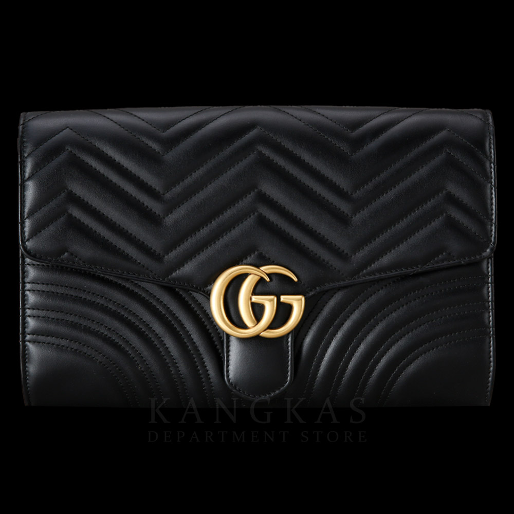 GUCCI(USED)구찌 498079 GG마몽 마틀라세 플랩 클러치