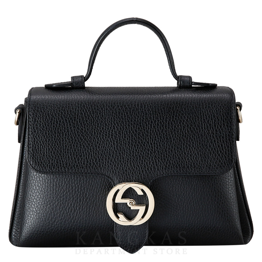 GUCCI(USED)구찌 510302 인터로킹 탑 핸들 체인백