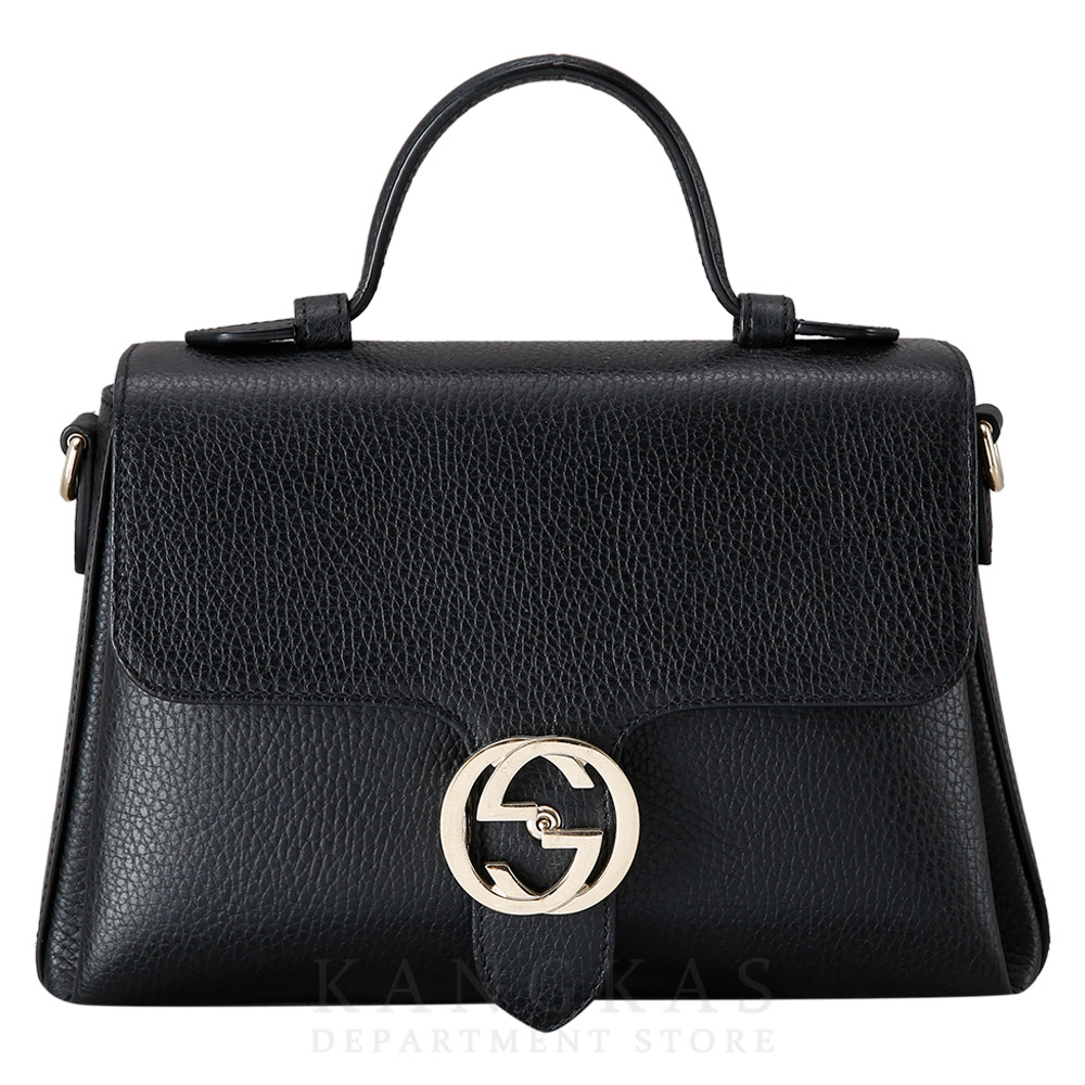 GUCCI(USED)구찌 510302 인터로킹 탑 핸들 체인백