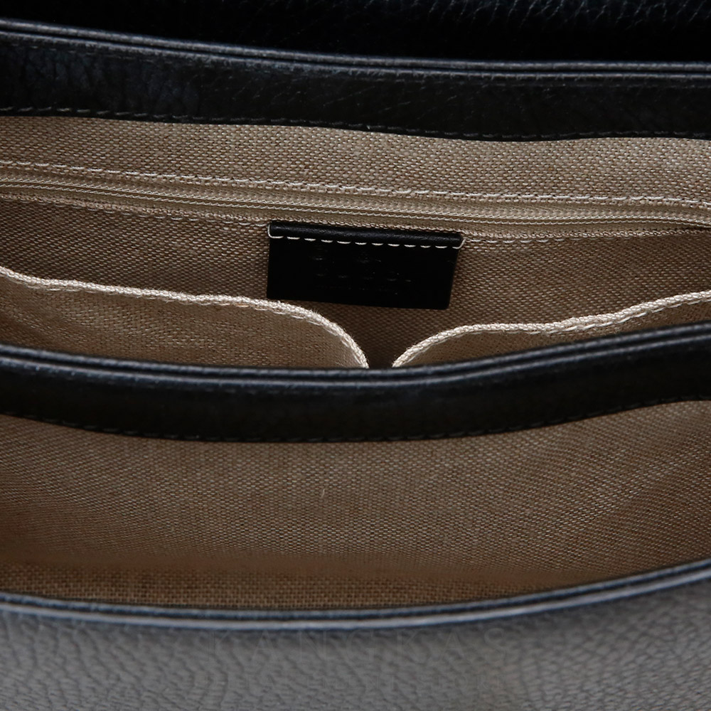 GUCCI(USED)구찌 510302 인터로킹 탑 핸들 체인백