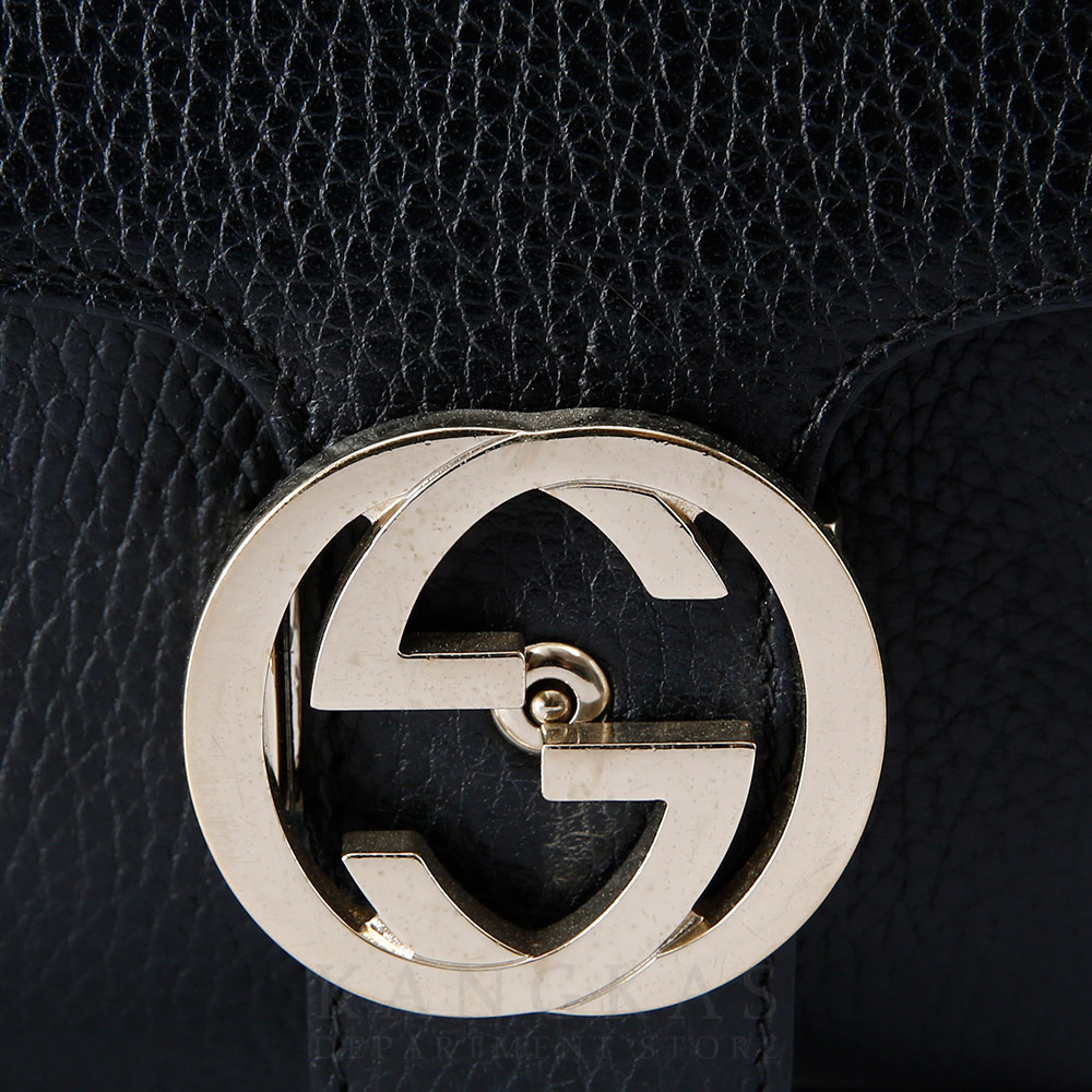 GUCCI(USED)구찌 510302 인터로킹 탑 핸들 체인백