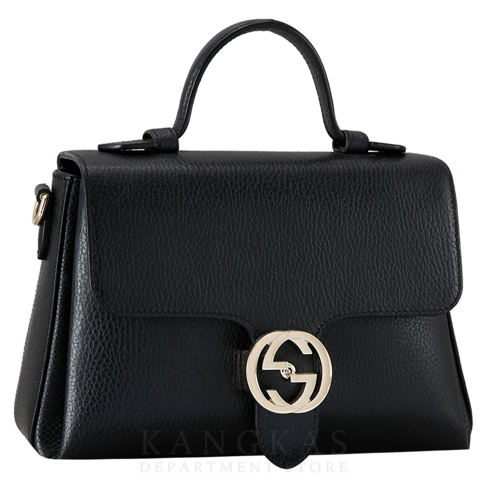 GUCCI(USED)구찌 510302 인터로킹 탑 핸들 체인백