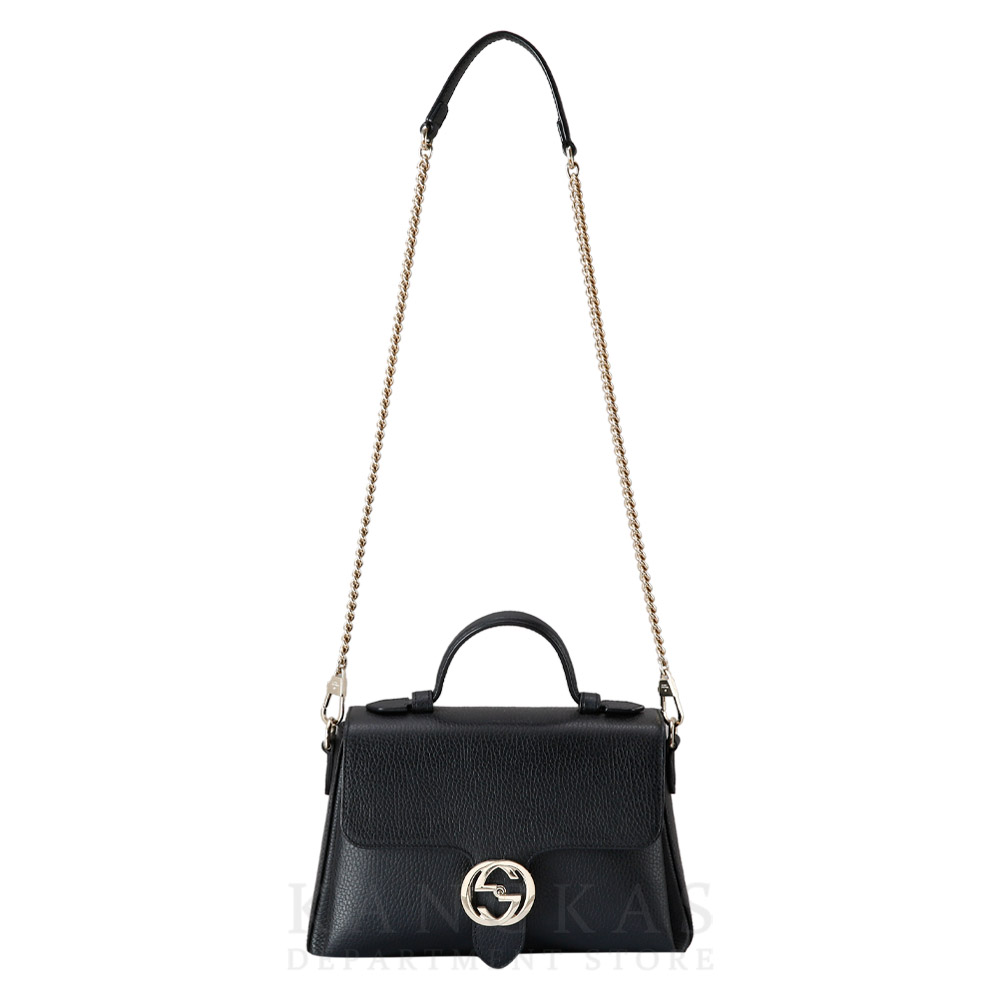 GUCCI(USED)구찌 510302 인터로킹 탑 핸들 체인백