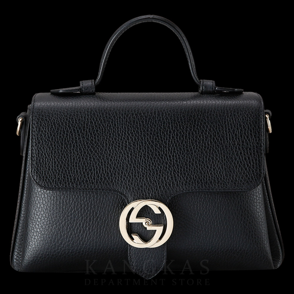 GUCCI(USED)구찌 510302 인터로킹 탑 핸들 체인백