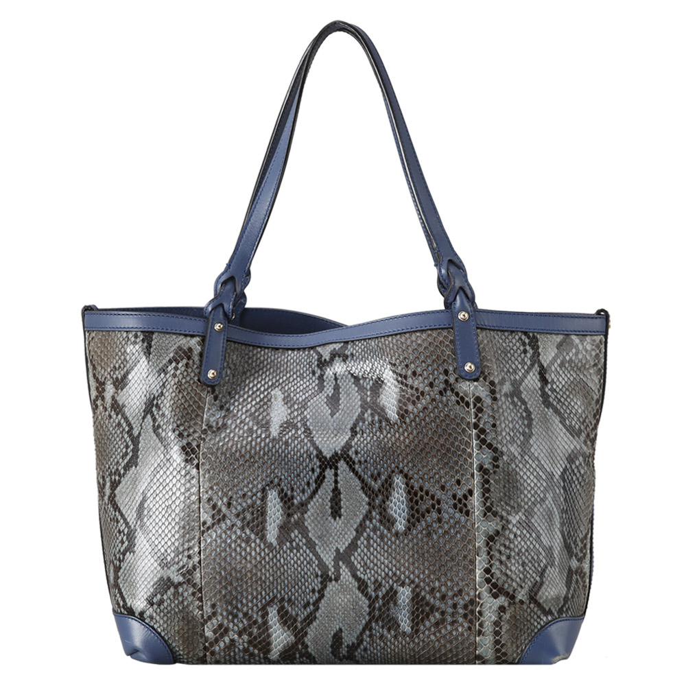 GUCCI(USED)구찌 247209 파이톤 쇼퍼백