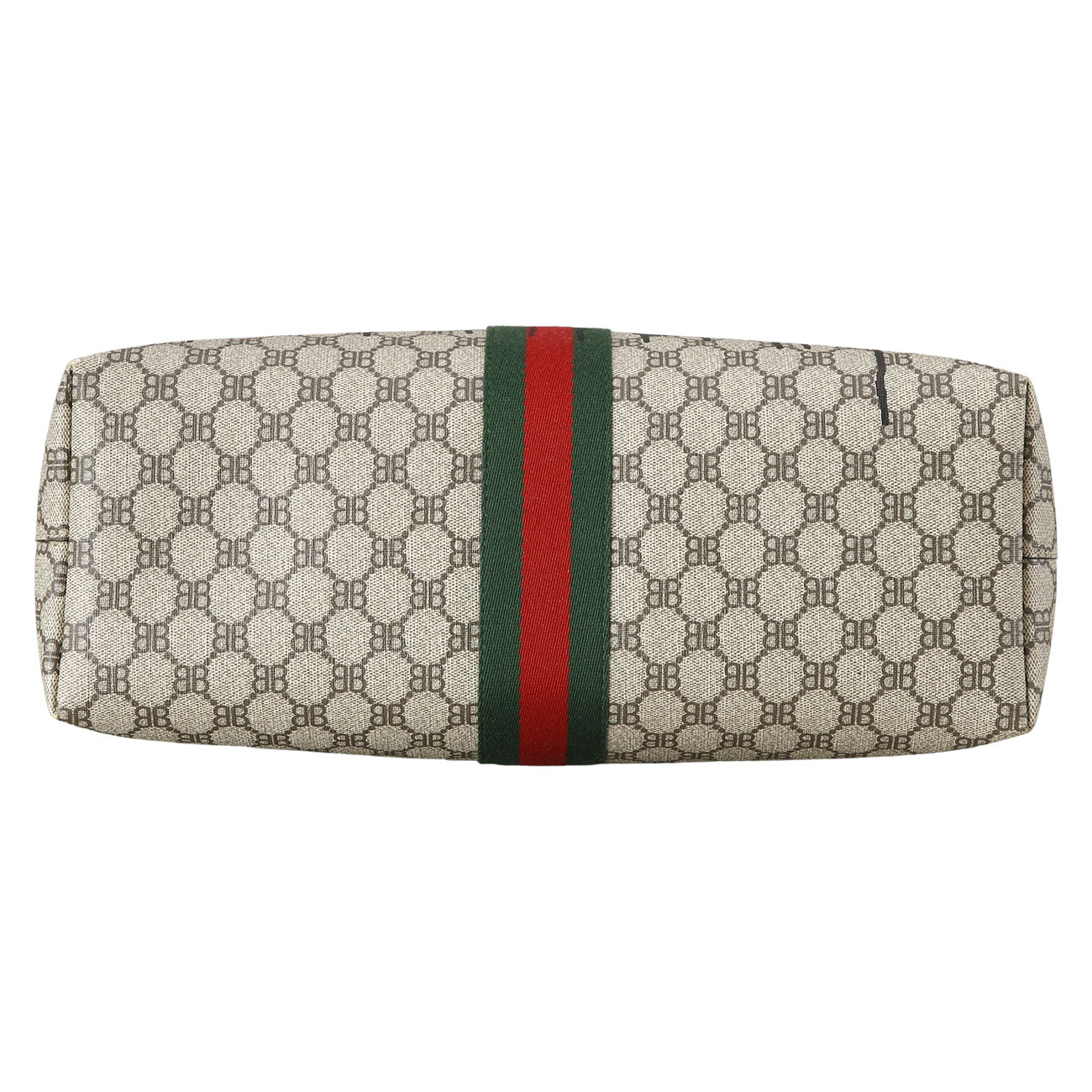 GUCCI(USED)구찌 680125 발렌시아가 콜라보 해커 그래피티 쇼퍼백