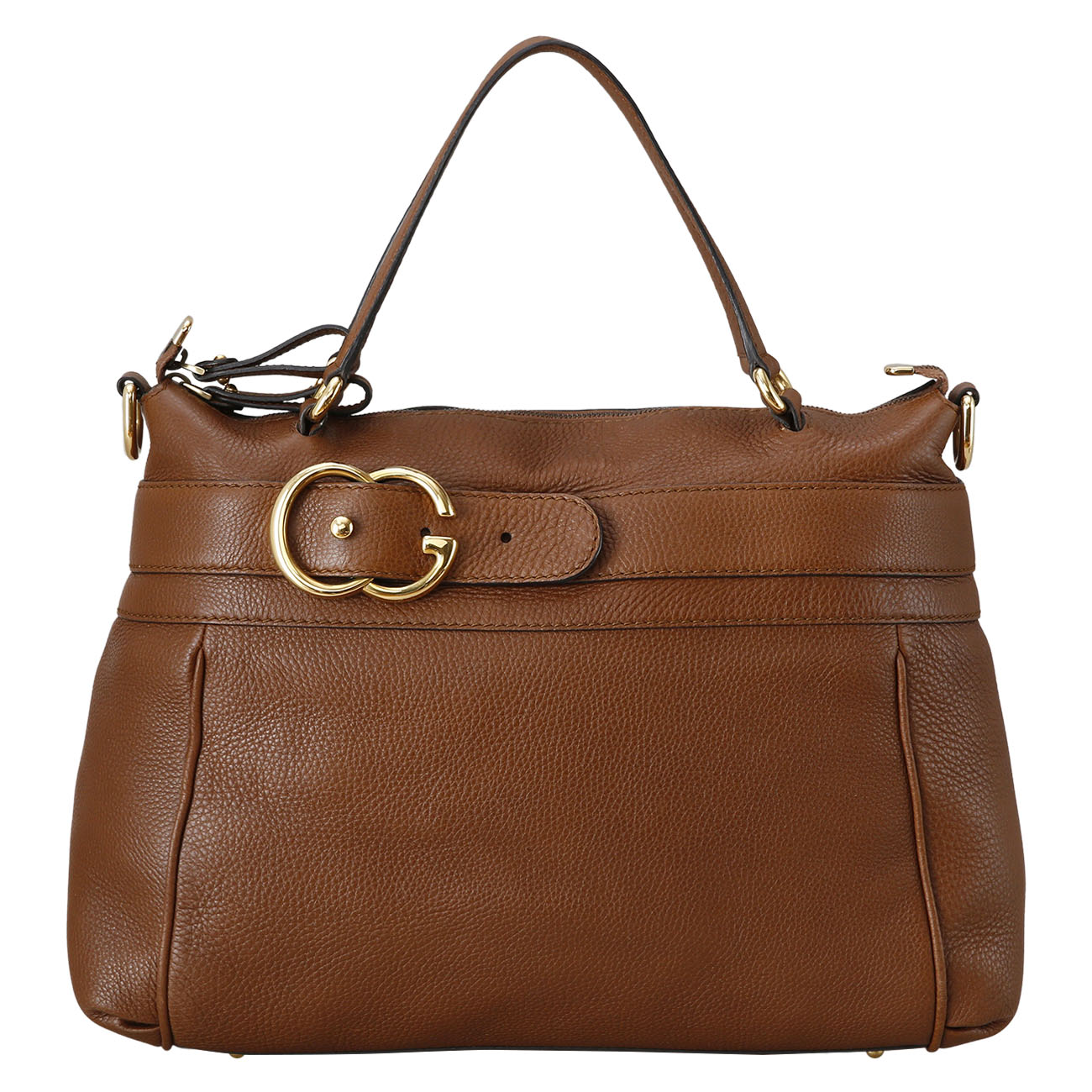 GUCCI(USED)구찌 269963 GG로고 버클 장식 토트겸 숄더백