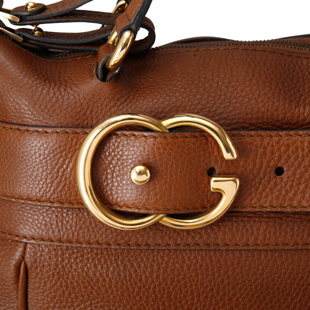 GUCCI(USED)구찌 269963 GG로고 버클 장식 토트겸 숄더백